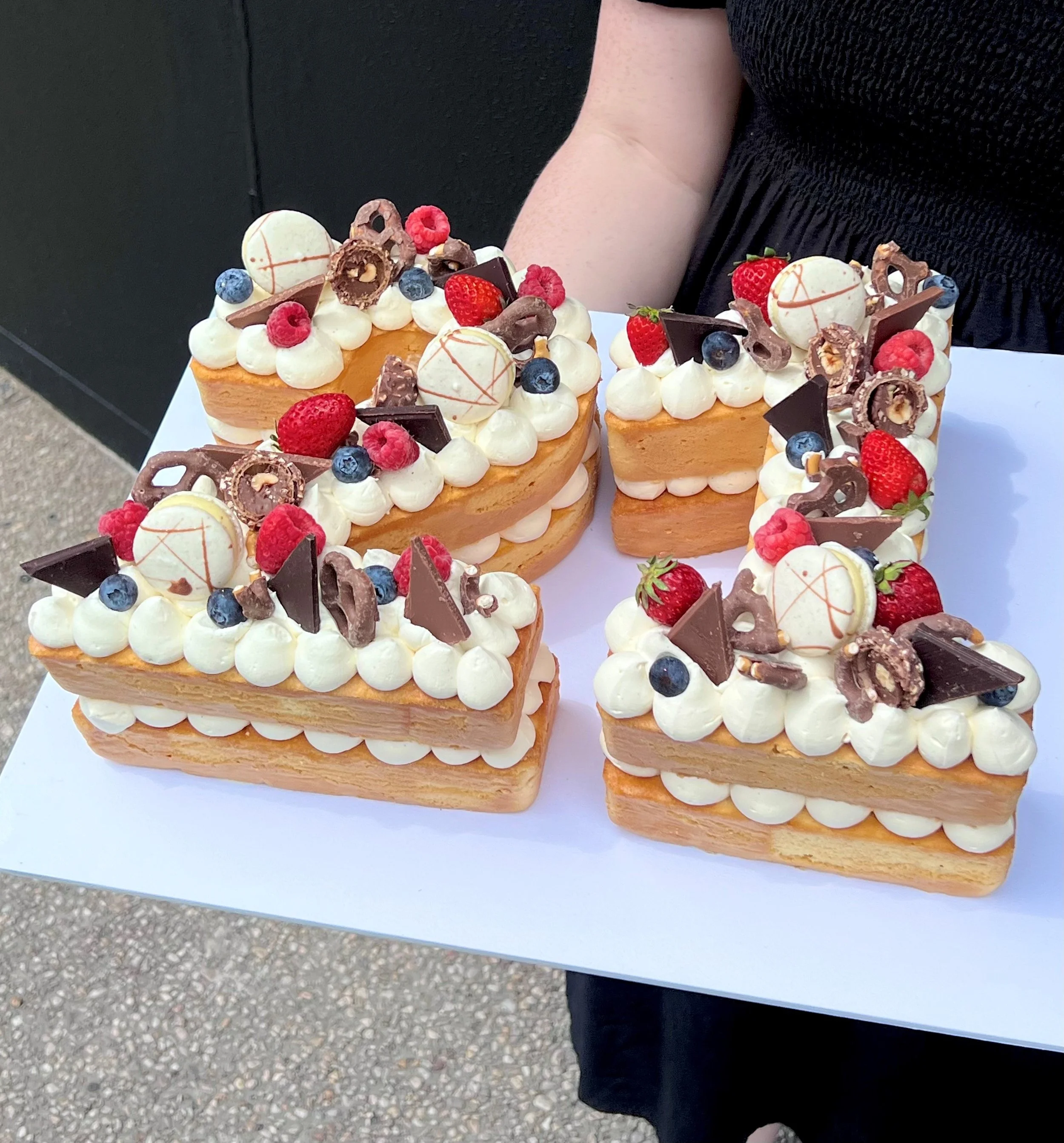 Double Number Cake — Vanilla Pod