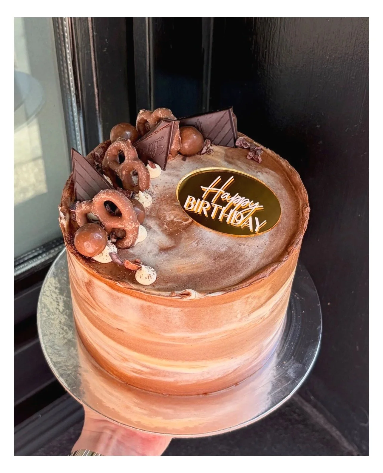 White Chocolate with Tiramisu Mousse Cake