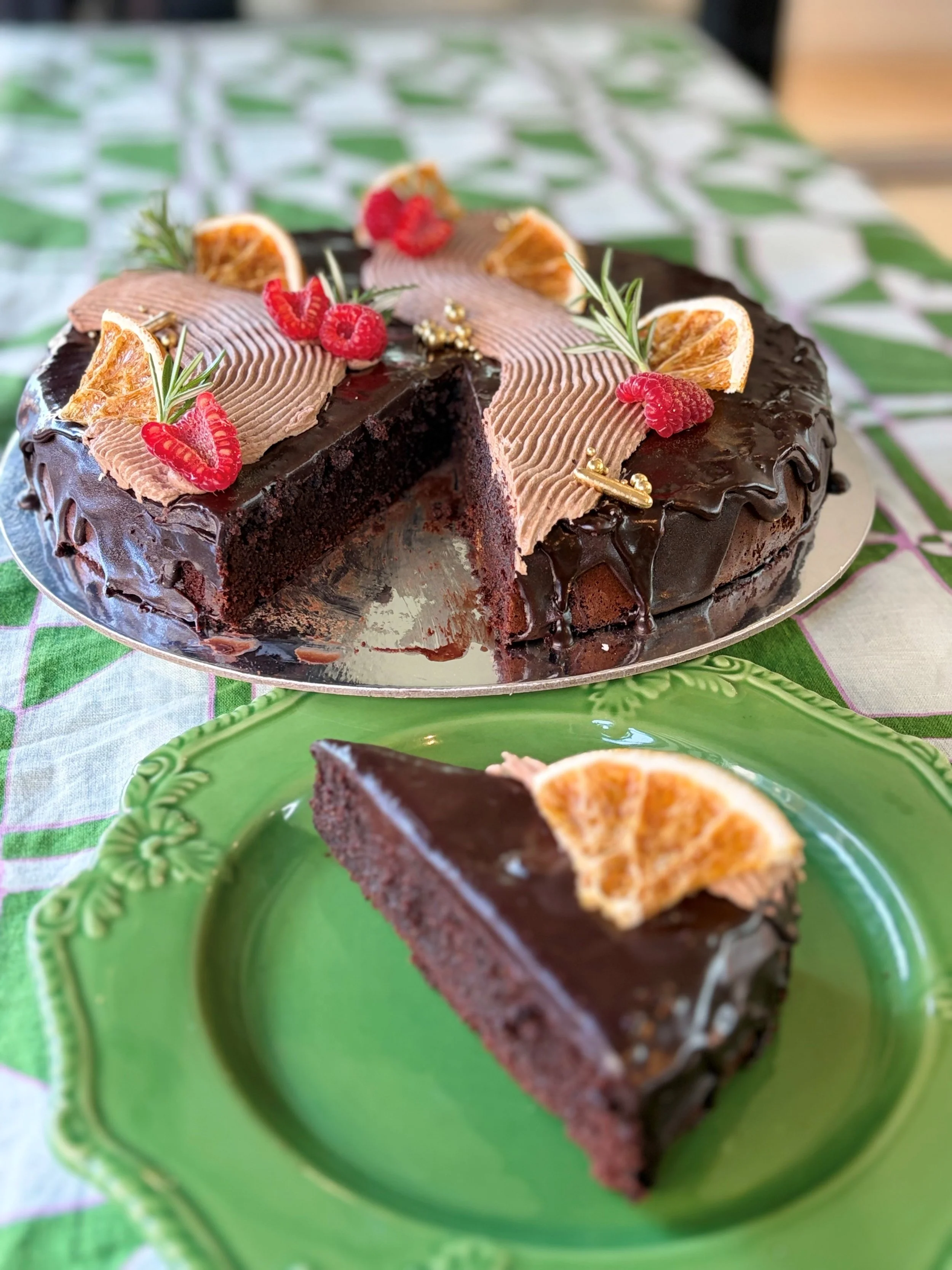Christmas Chocolate Torte