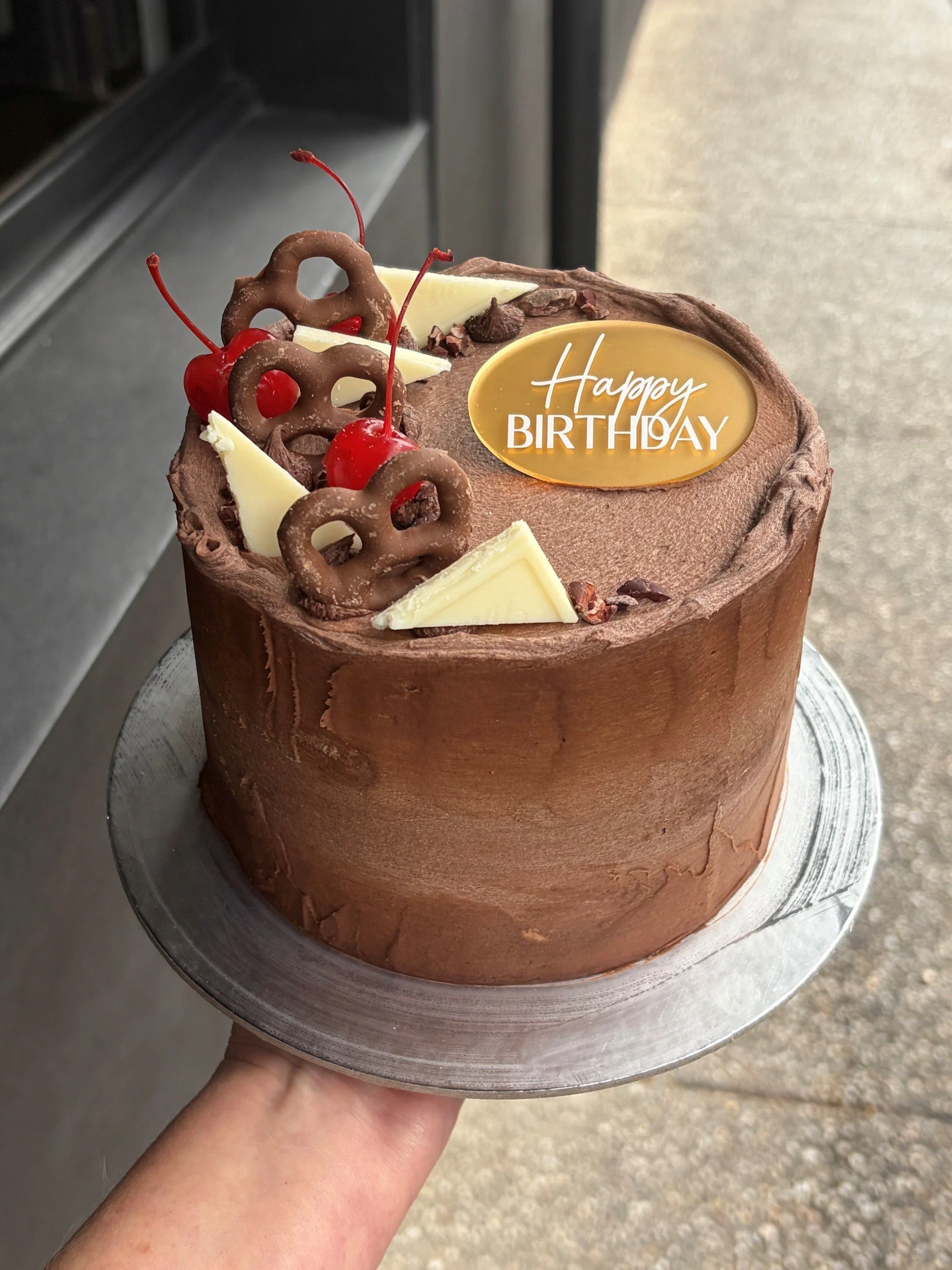 Chocolate Mud with Black Forest Mousse Cake