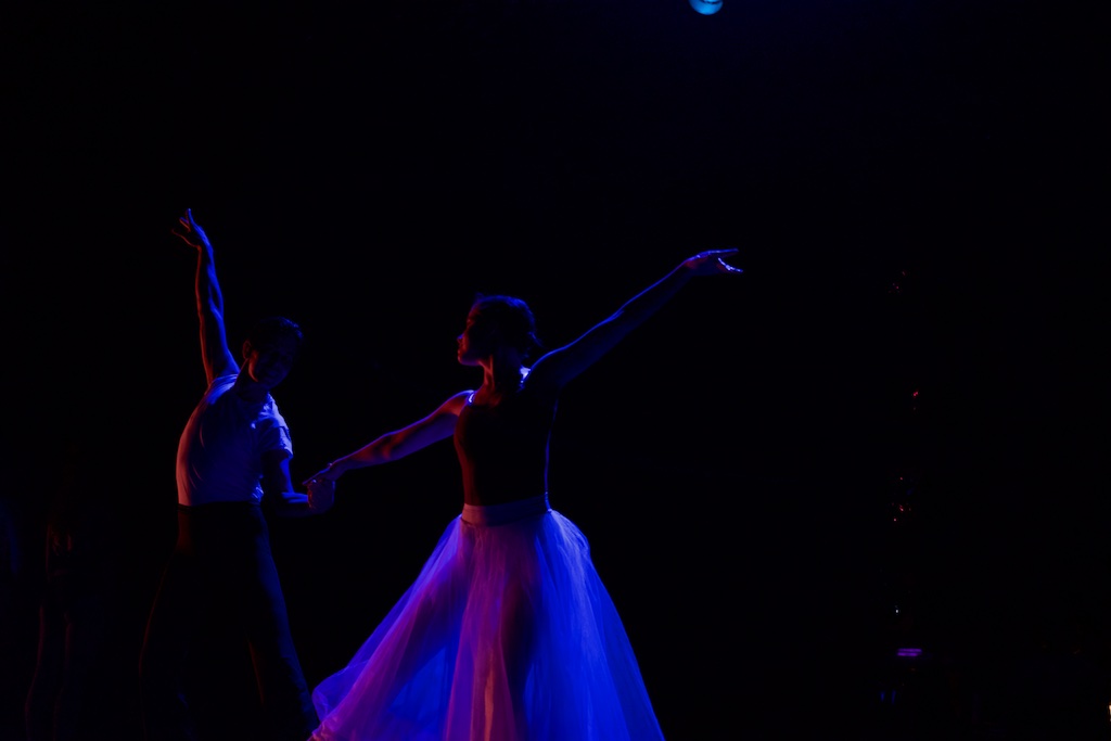 Ballet dancers in "At the Ballet"