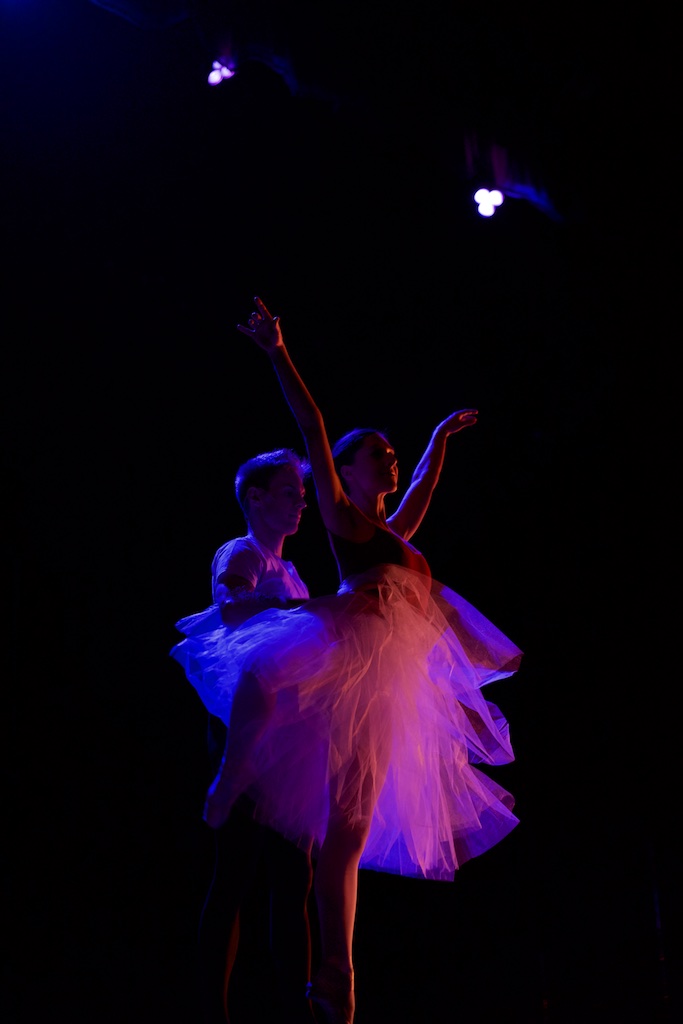 Ballet dancers in "At the Ballet"