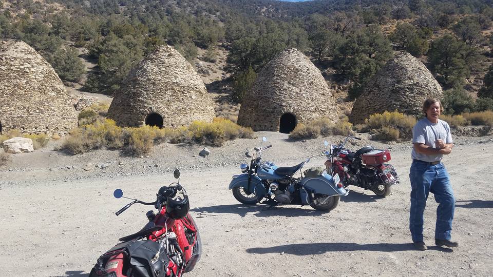  Gathering at Wildrose Charcoal Kilns 