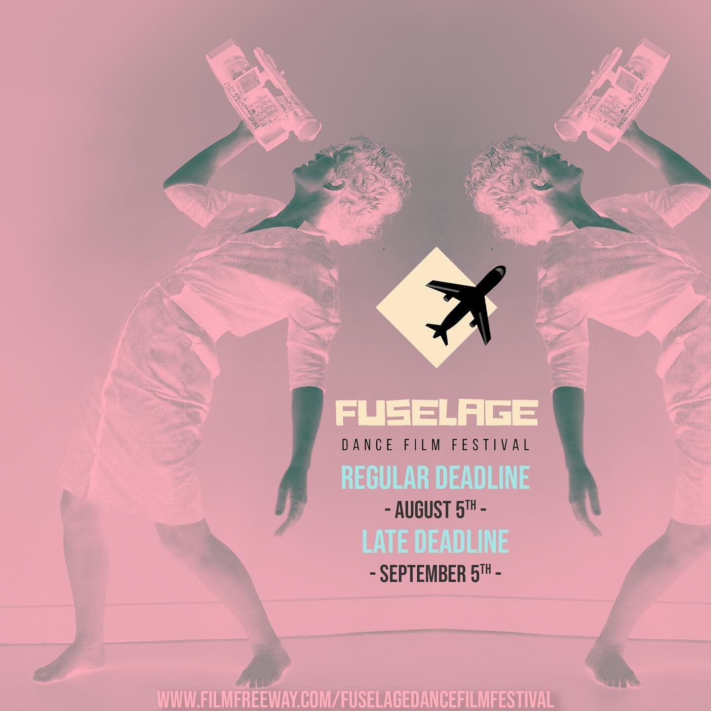⚡️🎥⚡️ The sixth annual @fuselagedancefilmfestival is open for submissions!!

Regular Deadline - August 5th
Late Deadline - September 5th

We are accepting film submissions up to 15min in length with a focus on #dance.

Fuselage Dance Film Festival 2