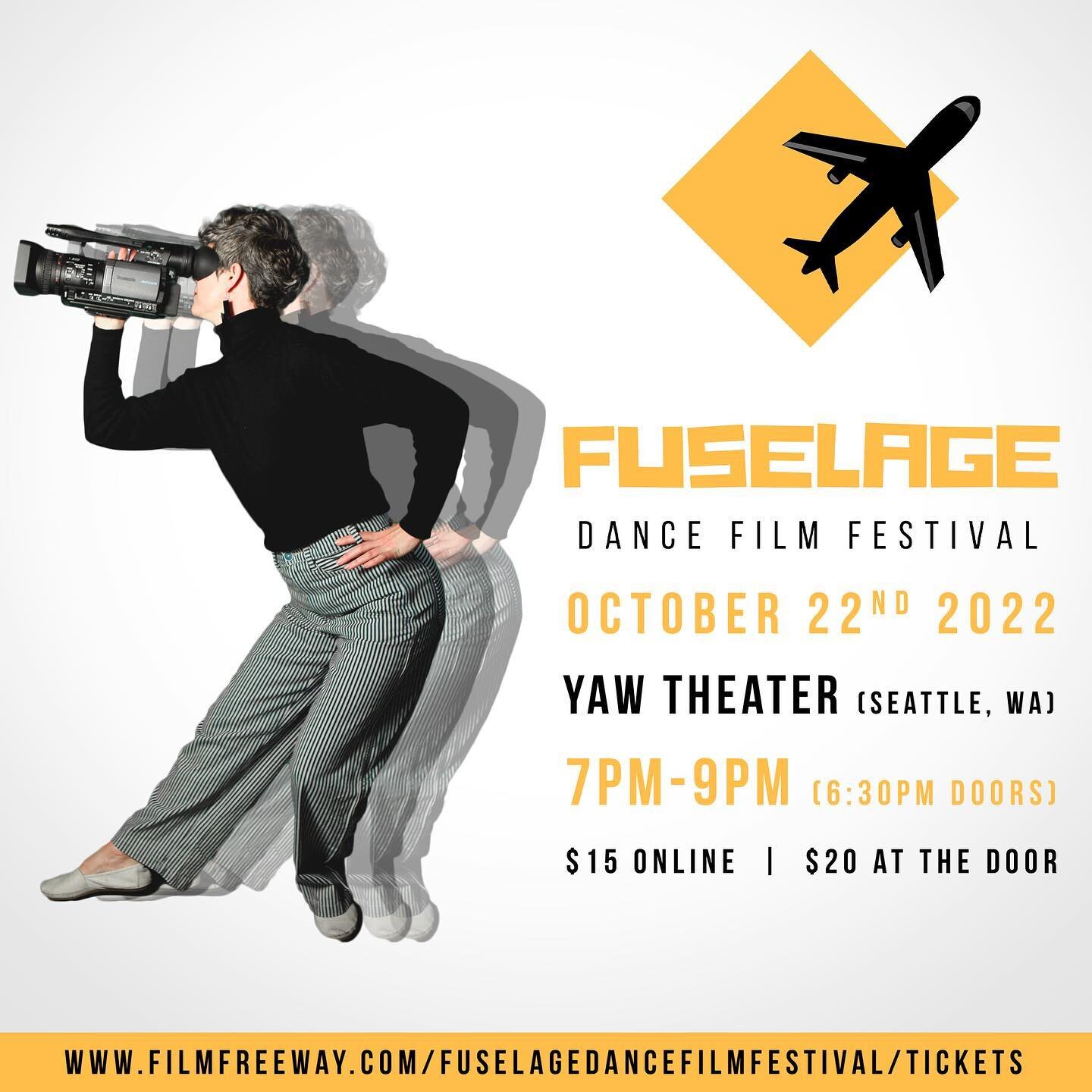 We&rsquo;re less than a week away from our 5th annual screening for @fuselagedancefilmfestival! ✨ Have you purchased your tickets?!

📍 @YawTheater
🕗 Doors: 6:30pm | Screening: 7pm
🎟 $15 Online | $20 At the Door

✨✨✨

Purchase your tickets now on @
