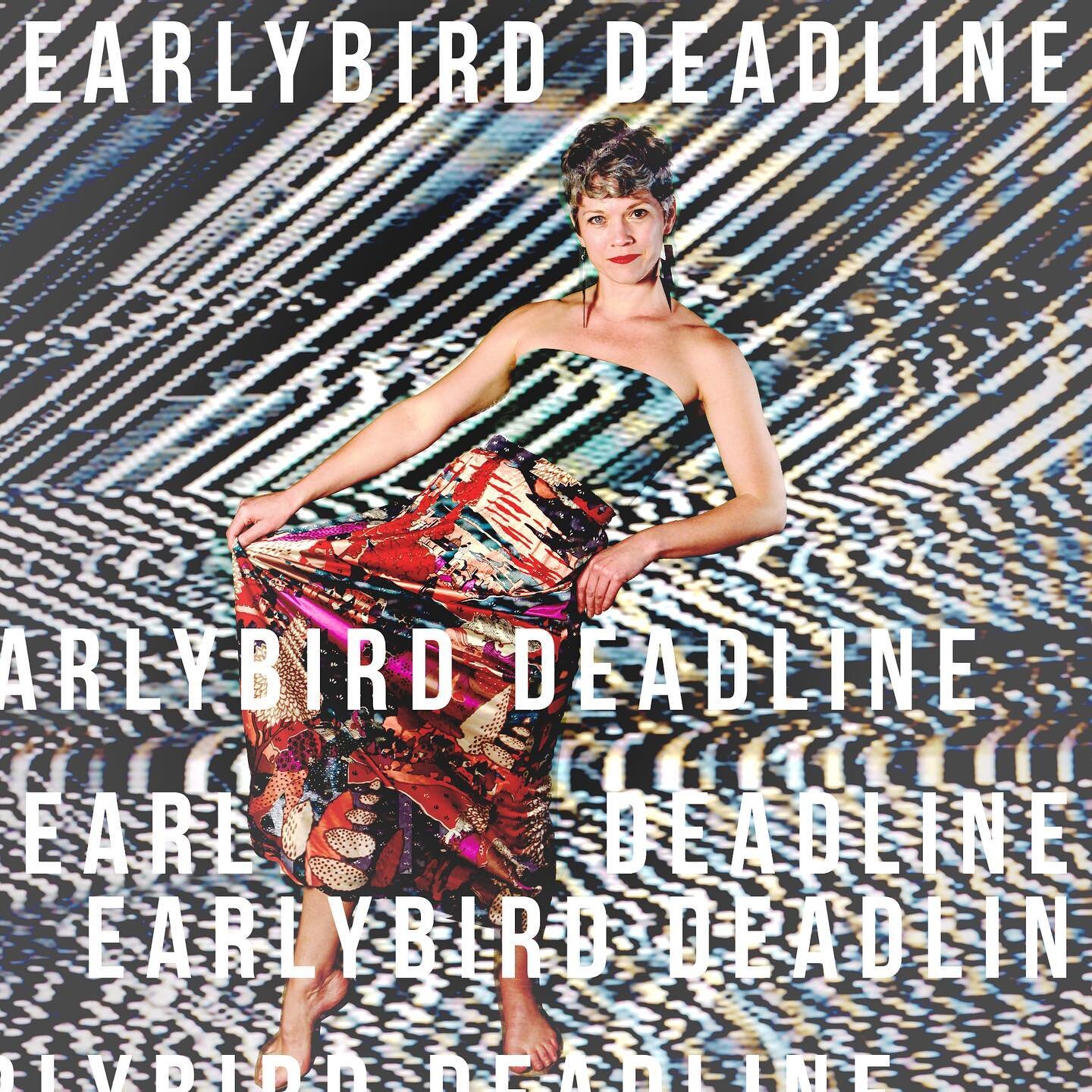 **EARLYBIRD DEADLINE** is today! 

Submit your film to the fifth annual @fuselagedancefilmfestivay! ✨ We are now accepting #dancefilms up to 15min in length. Head to @filmfreeway to learn more &amp; submit your film: www.filmfreeway.com/fuselagedance