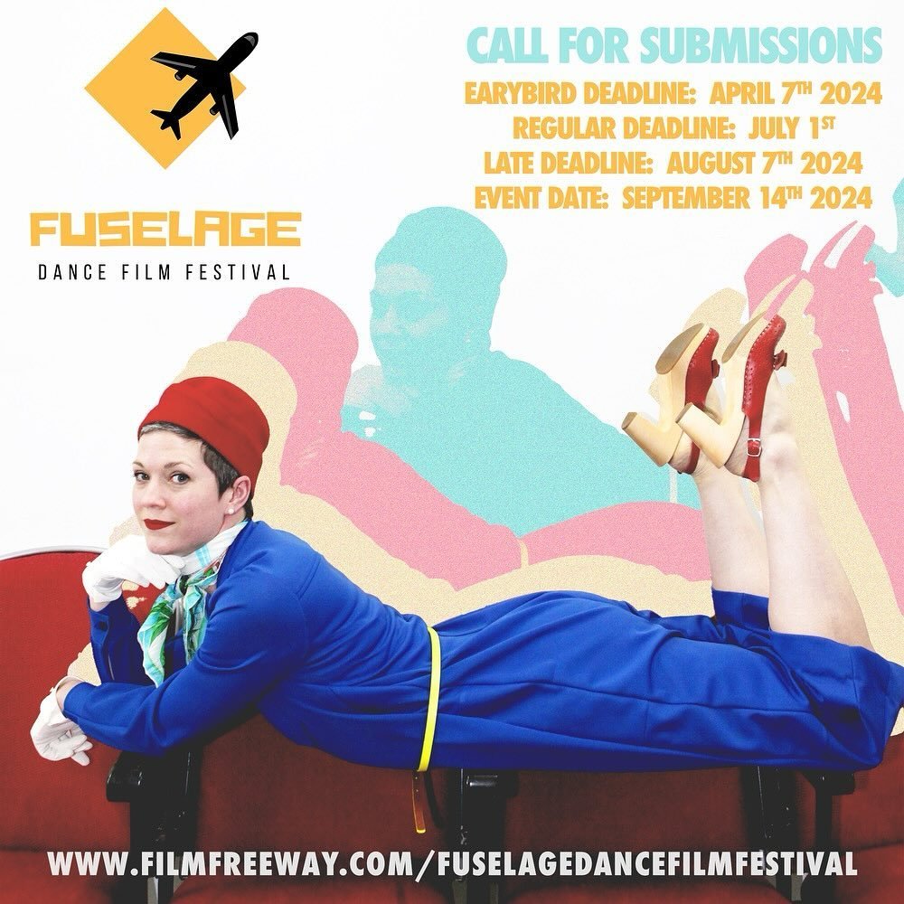 We&rsquo;re just THREE DAYS away from our ✨Earlybird Deadline!!✨

The 7th Annual @fuselagedancefilmfestival is accepting submissions for our 2024 season!! 🍿🎬✨

Earlybird Deadline - April&nbsp;&nbsp;7th 2024
Regular Deadline - July 1st 2024
Late Dea