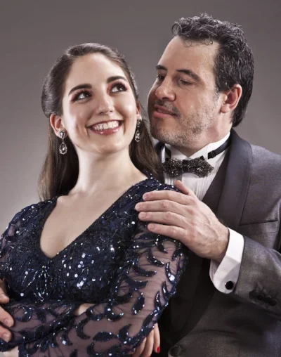 Fabian Salas and Lola Diaz