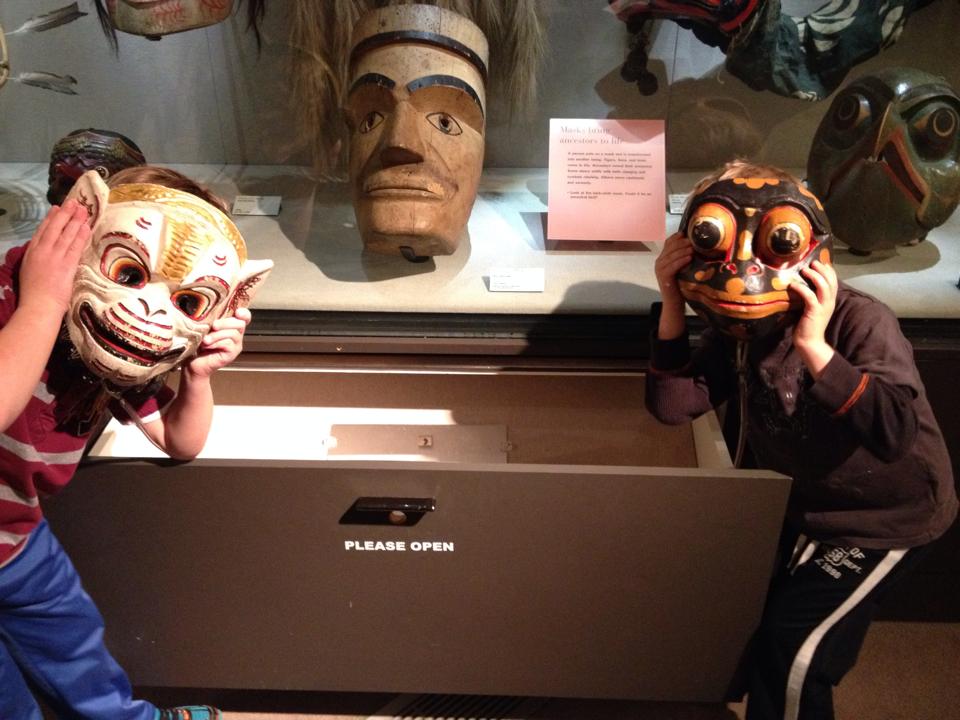 Recent PreK visit to The Burke Museum
