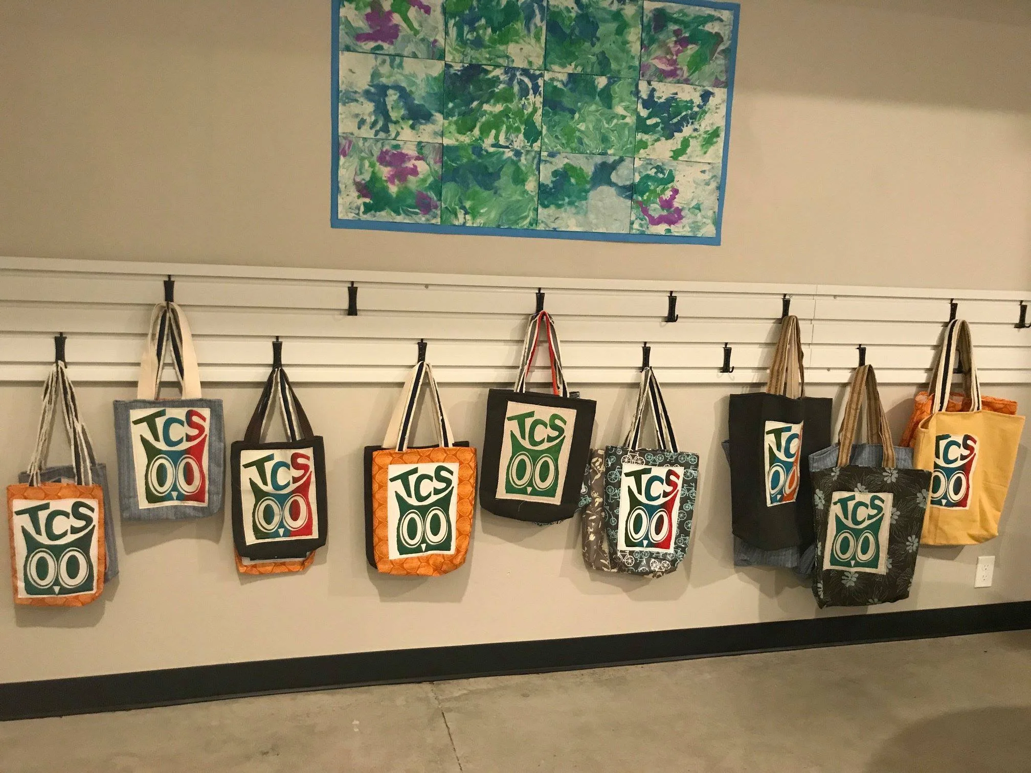 Handmade TCS bags by Teacher Jen