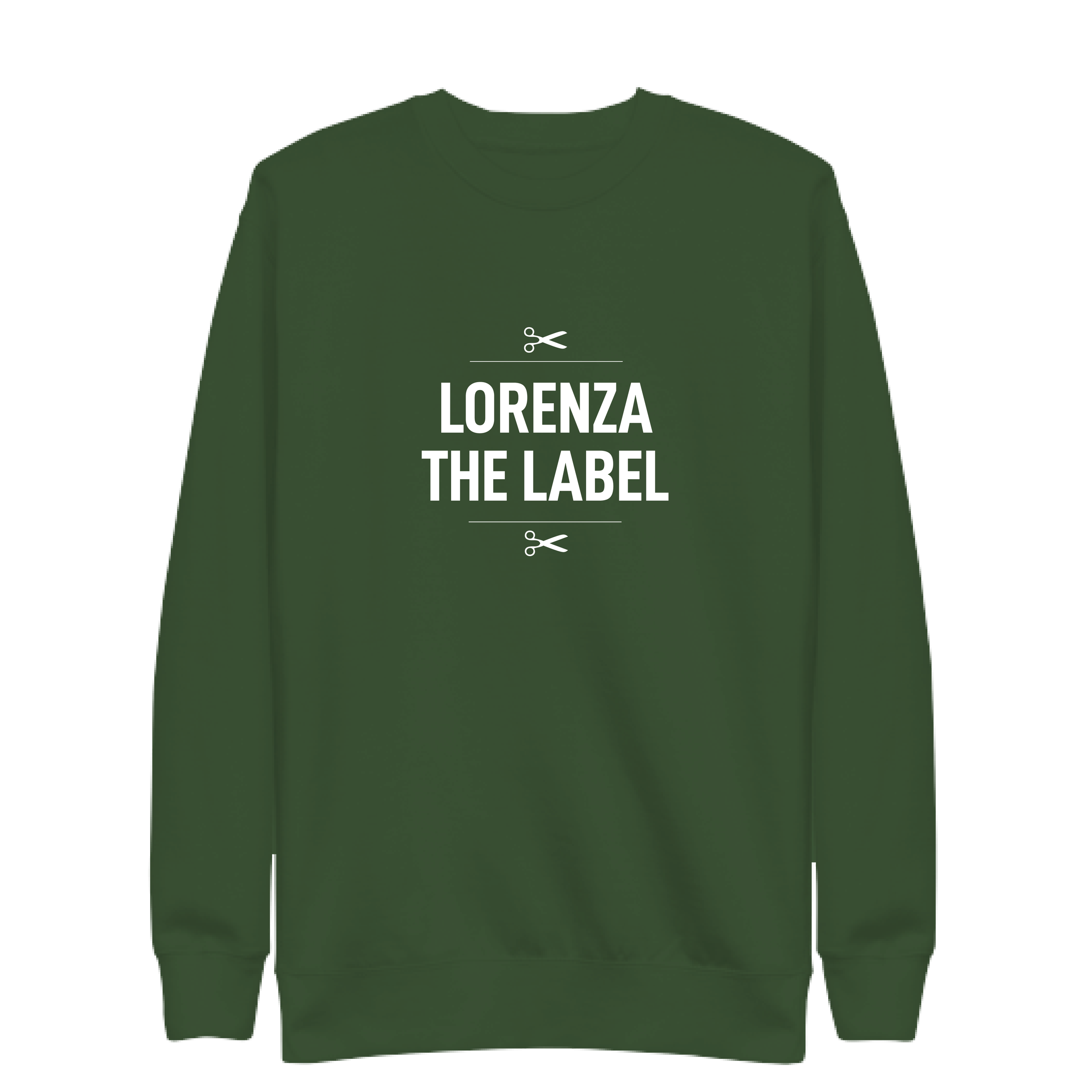 Lorenza the Label - Unisex Sweatshirt (forest green)