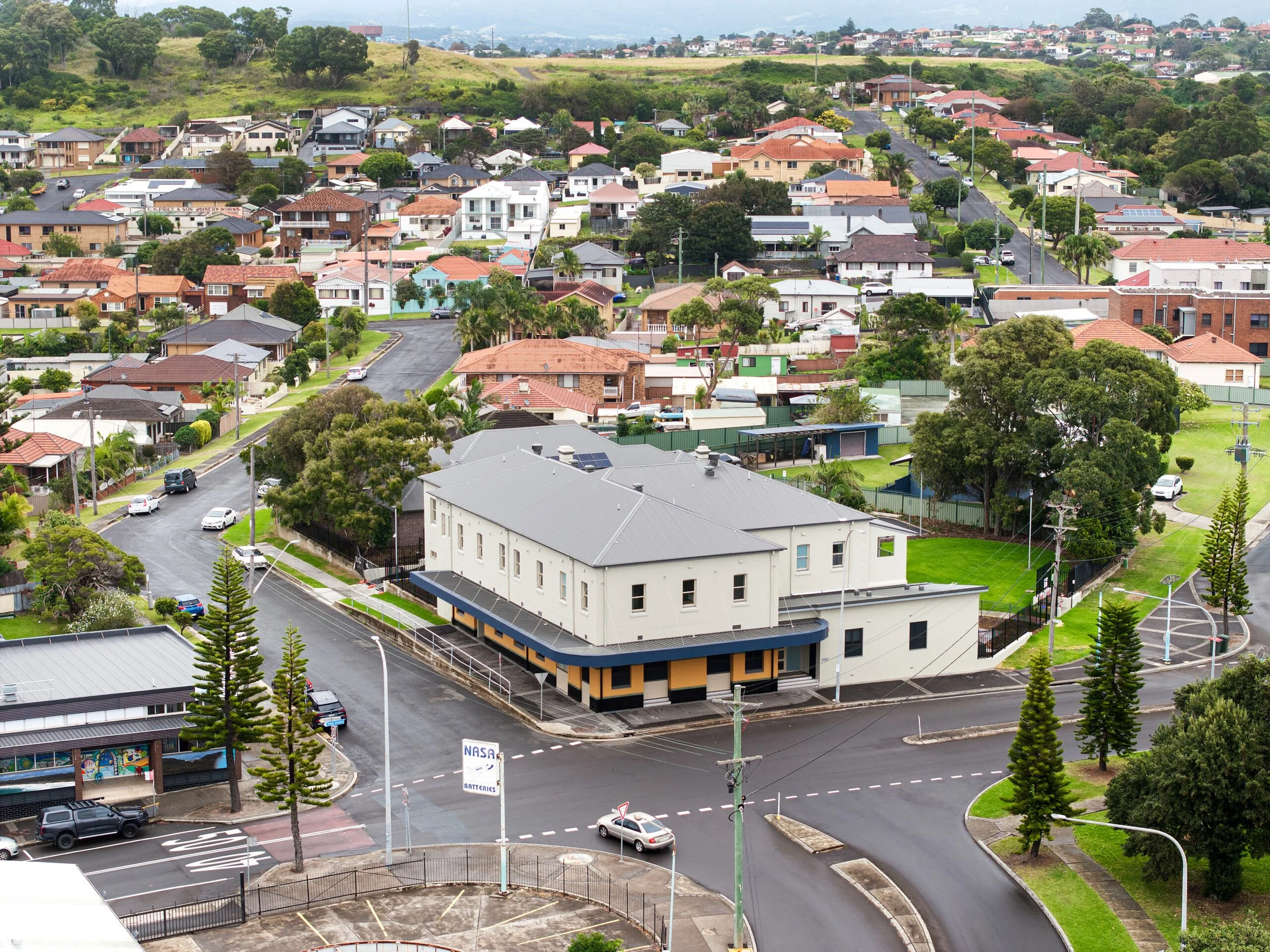 Steelworks Hotel turned Social Housing in Port Kembla