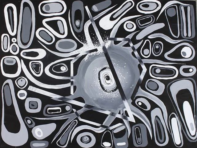 K. O., By Instruction Assignment, tempera on board, 40 x 30”, from Form & Surface, fall 2016