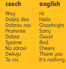 Czech Language Workshop
