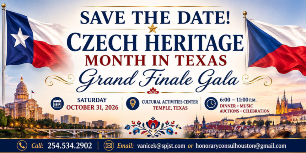 Czech Heritage Month in Texas Grand Finale Gala