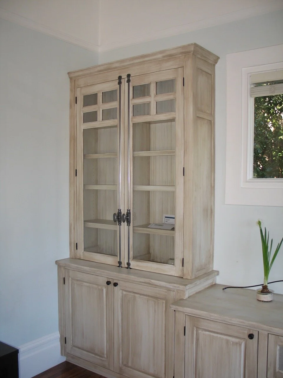 Custom Faux Finish Entertainment Center