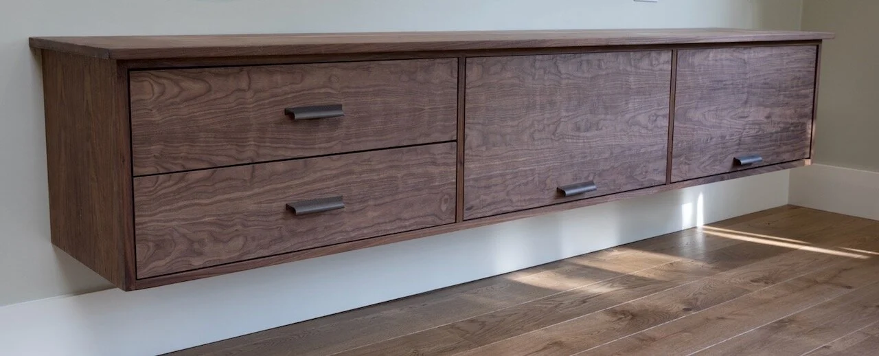 Custom Walnut and Painted Kitchen