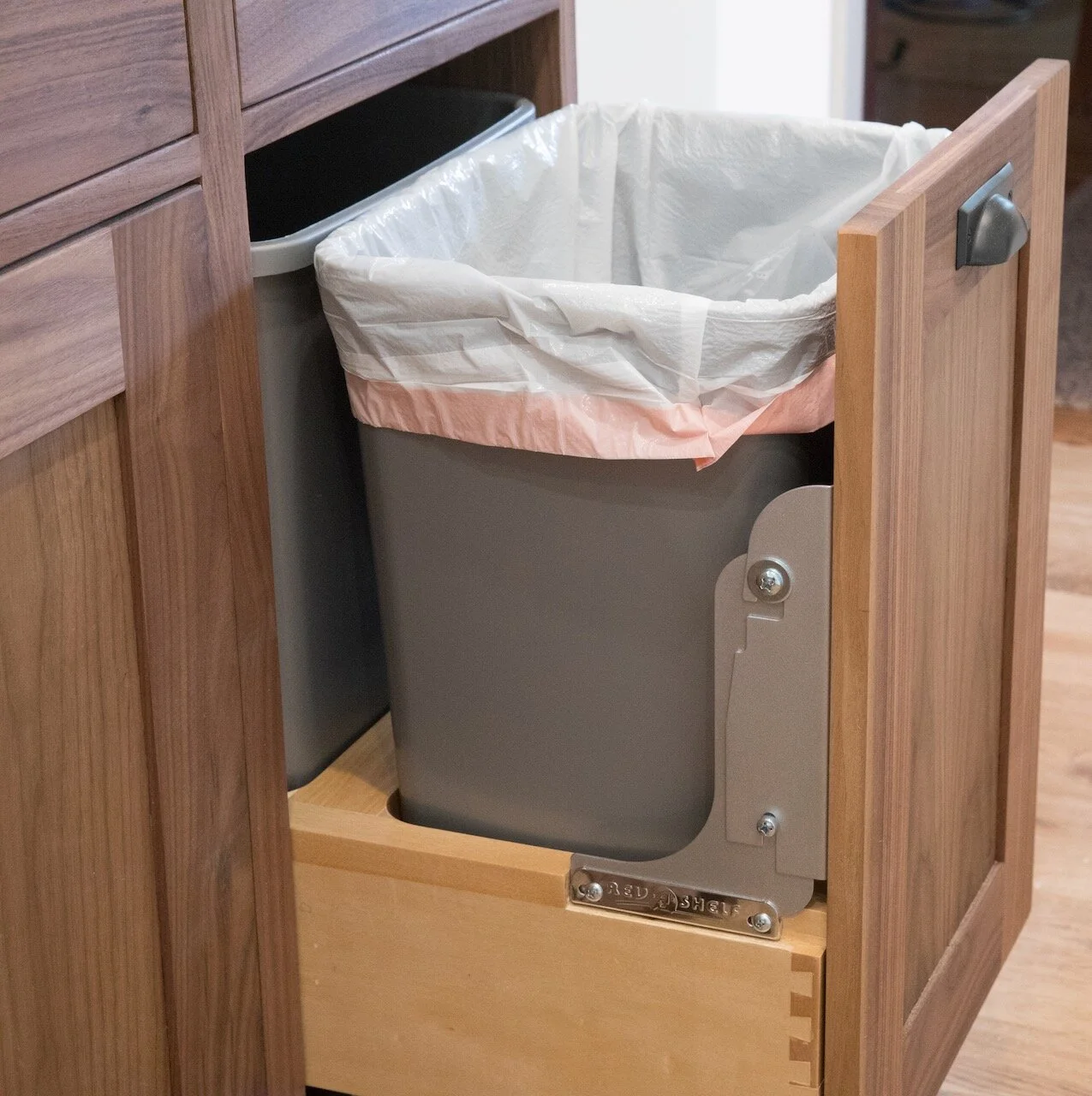 Custom Walnut and Painted Kitchen