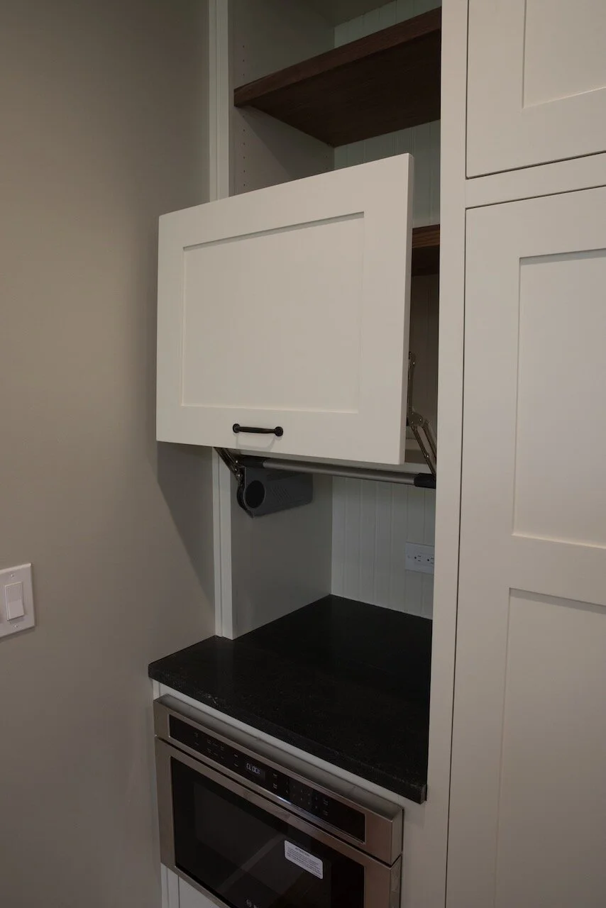 Custom Walnut and Painted Kitchen