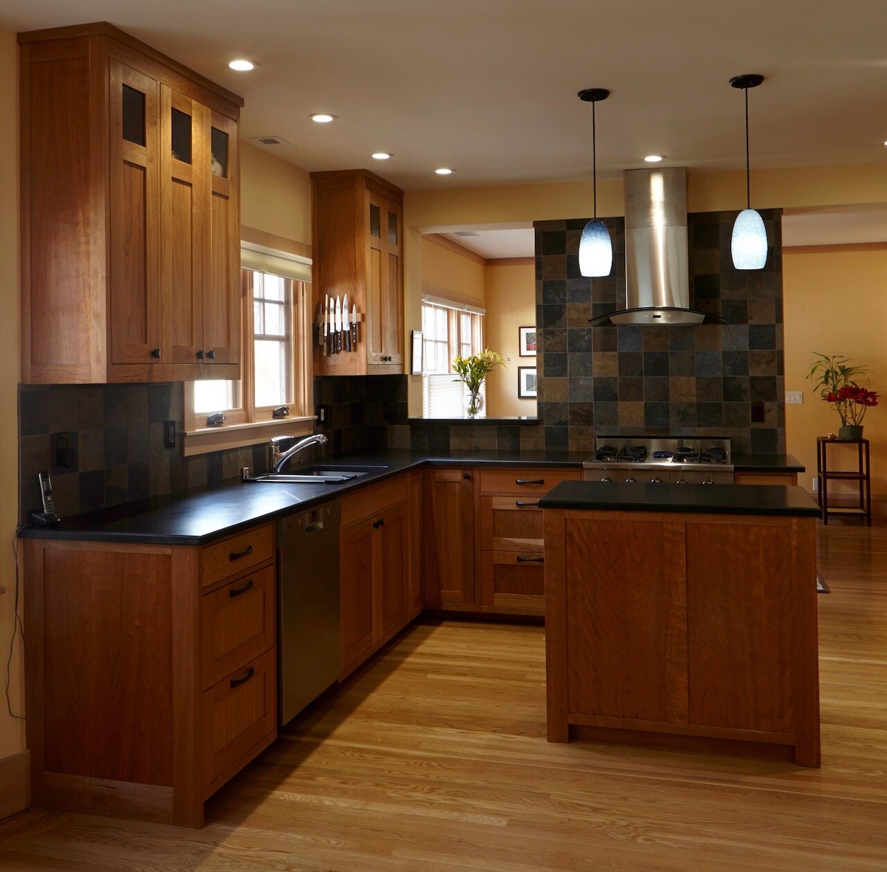 Custom Cherry Kitchen
