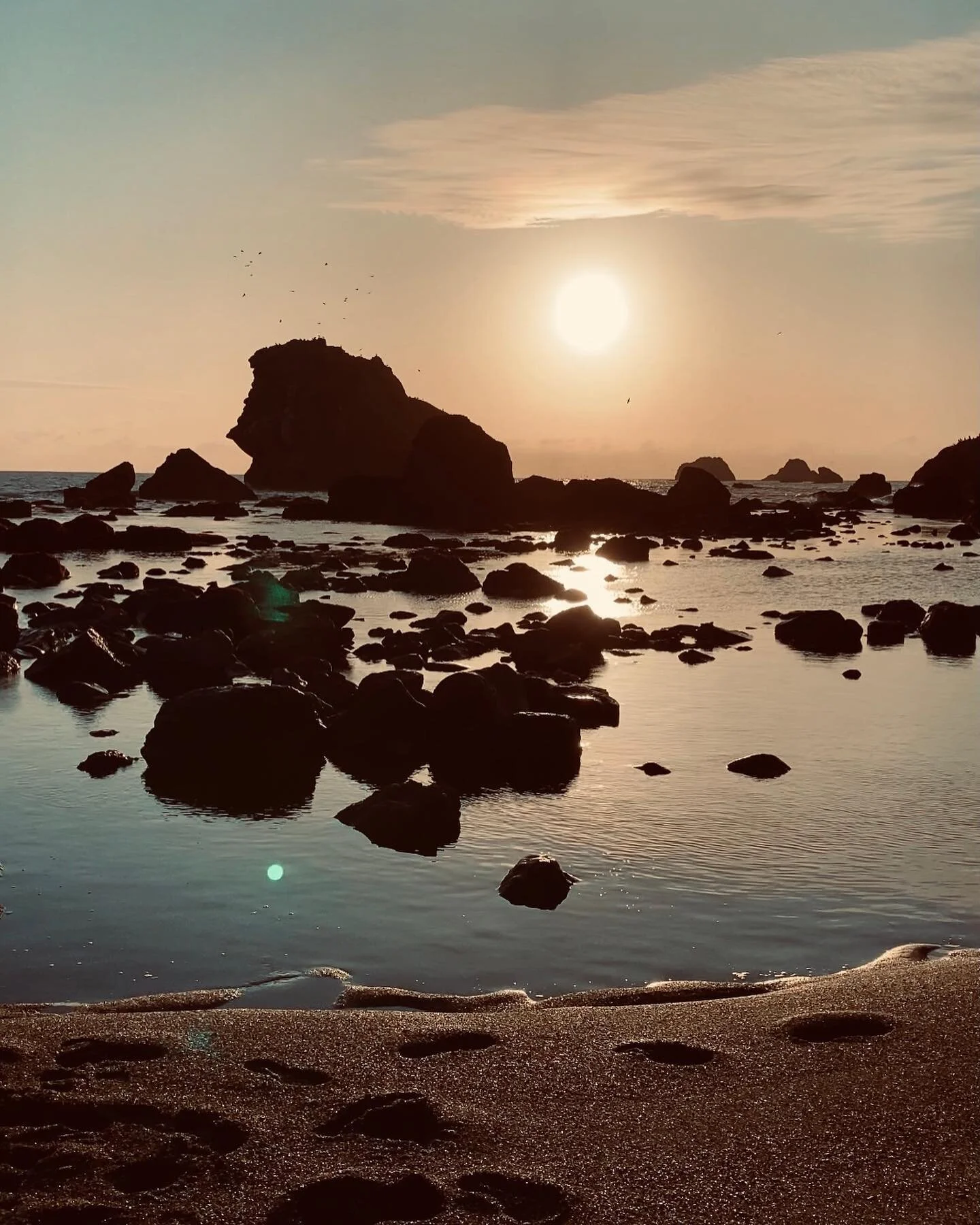 When she&rsquo;s not stormin&rsquo; away, she serves up some mighty pretty sunsets