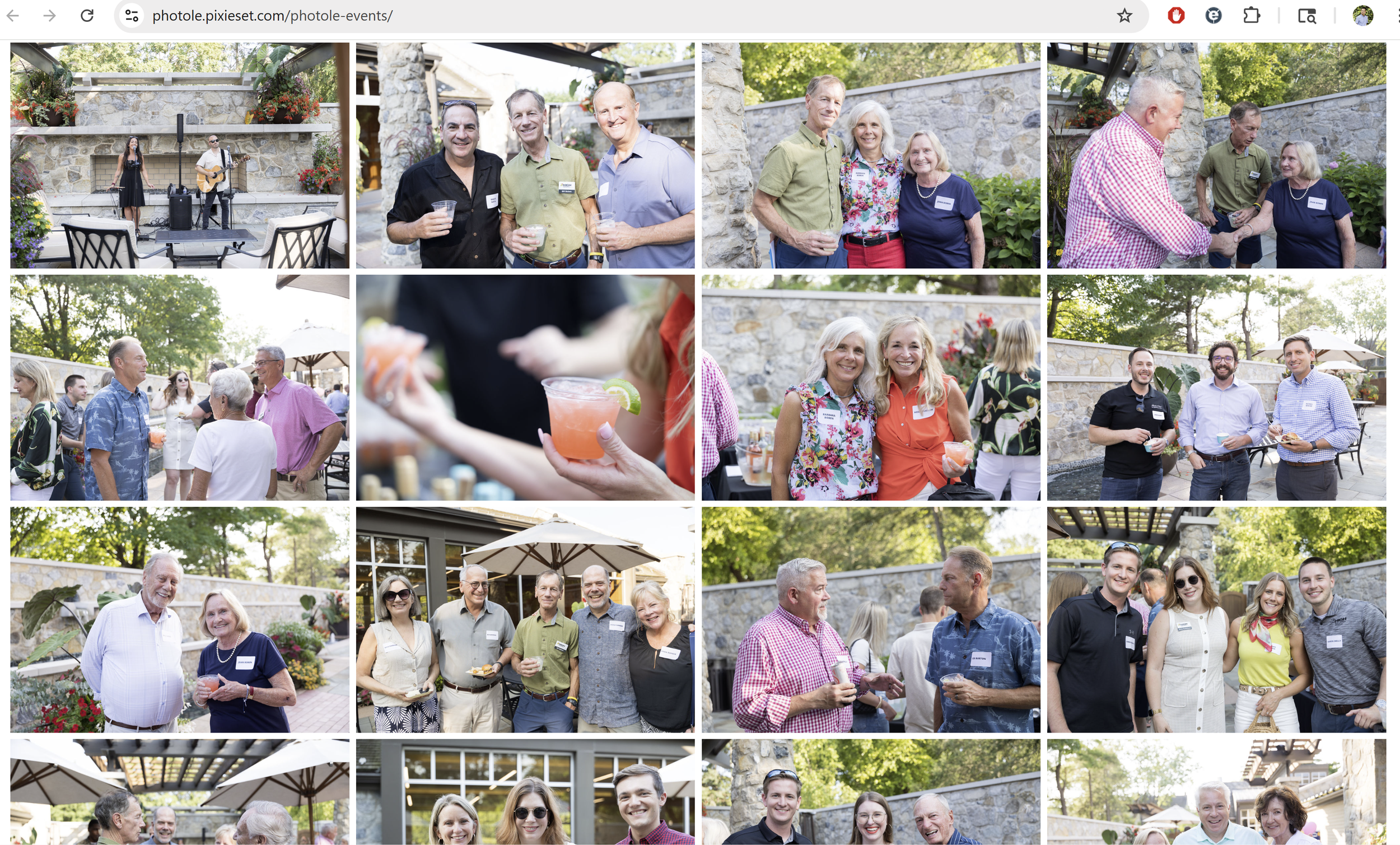 gallery of photos from a website