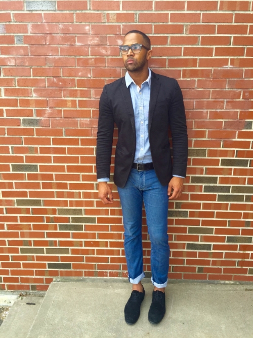 This Blazer has to be the first one I ever bought, and I am just proud I still fit in it lol!!! #Recycle Guys, It is Fun 
