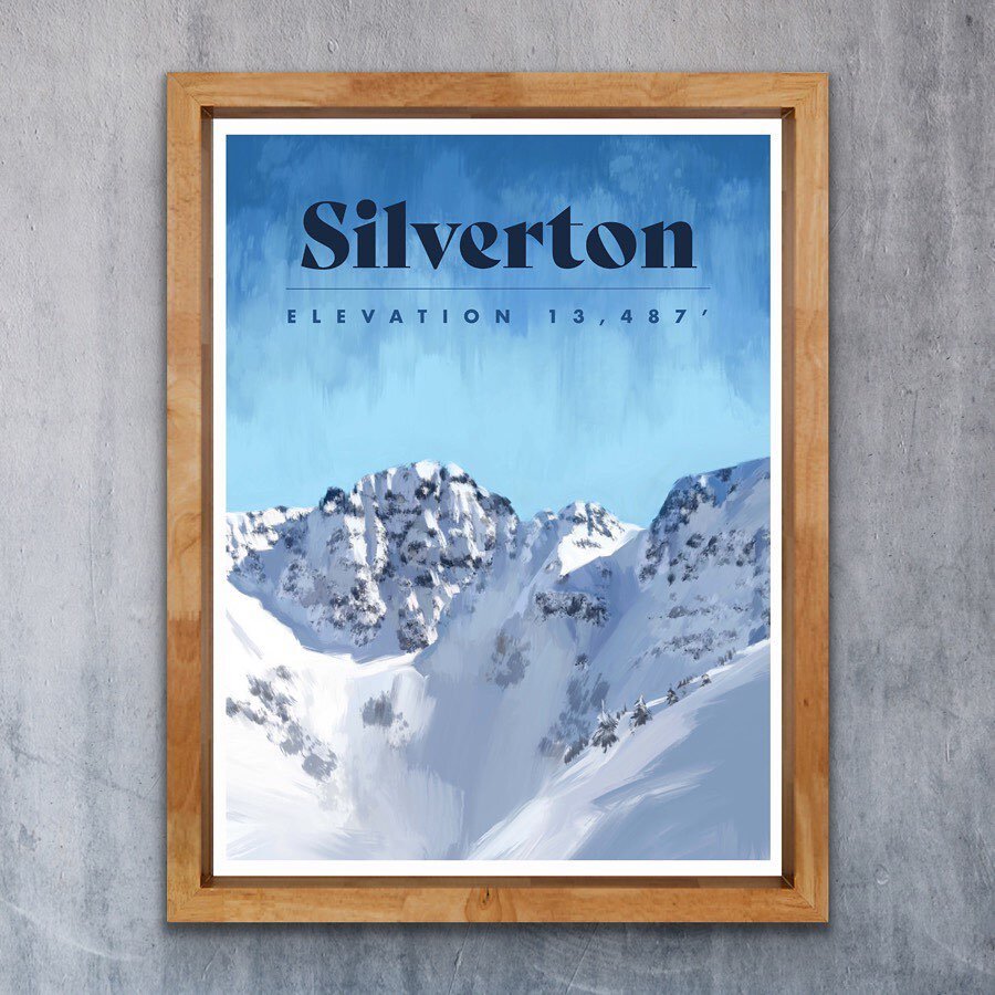 S I L V E R T O N ! Just one ski lift, but lots of helicopter rides and hiking, this resort requires everyone to ride with a beacon ❄️ ❄️ We&rsquo;ve been to silverton lots of times during the summer but winter time is for sure on my bucket list. 

#