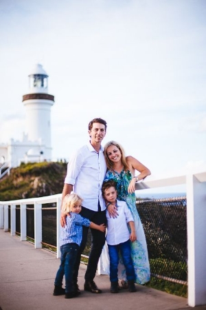 Our family. Dad - Sinclair, Me - Jess, Jack and Ollie. (@travelshootco) 