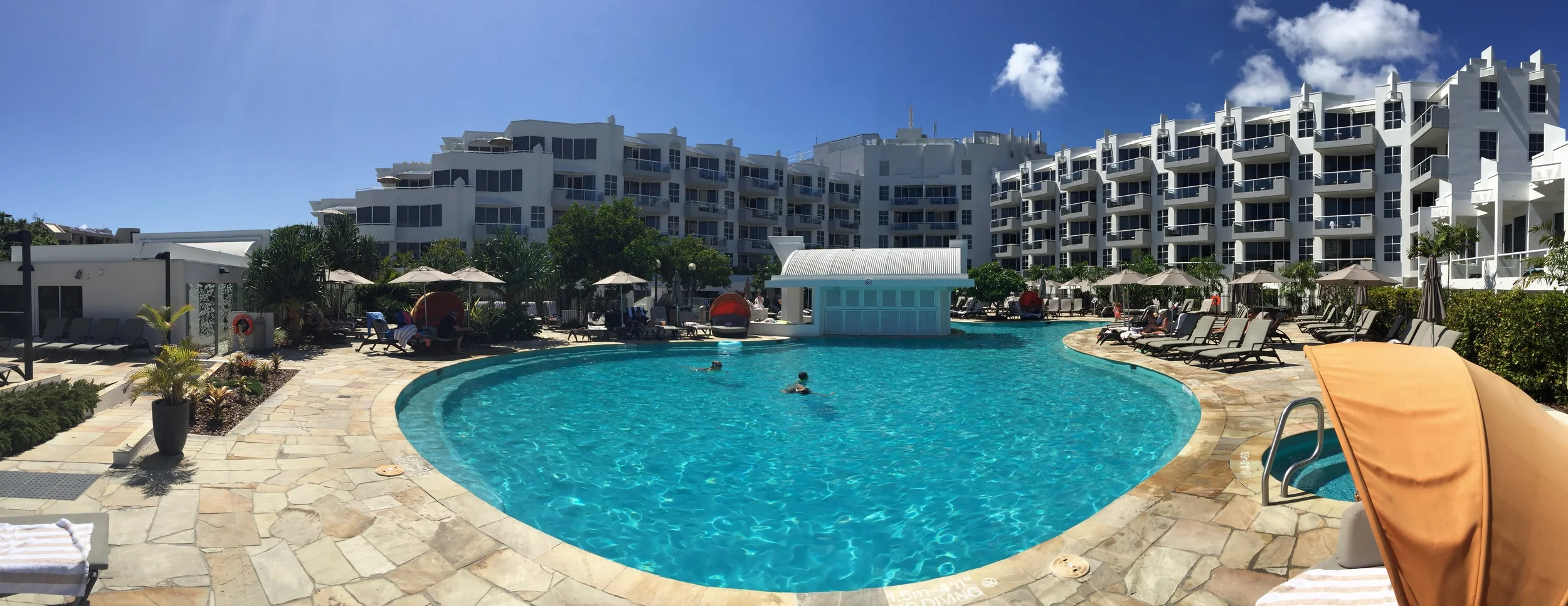 It's like a resort you'd find on a tropical island - instead less than 2 hours north of Brisbane, Queensland!