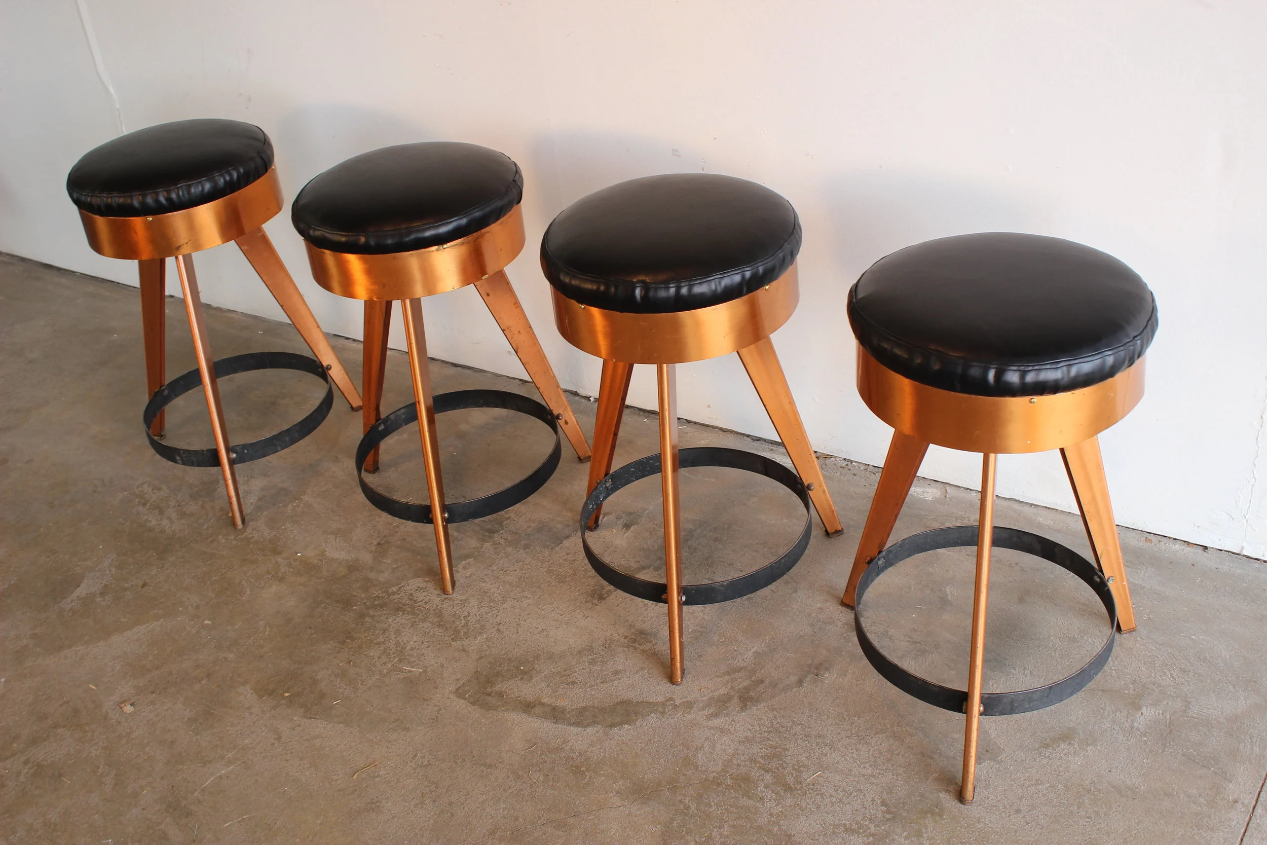 Handmade Atomic Stools from Colorado