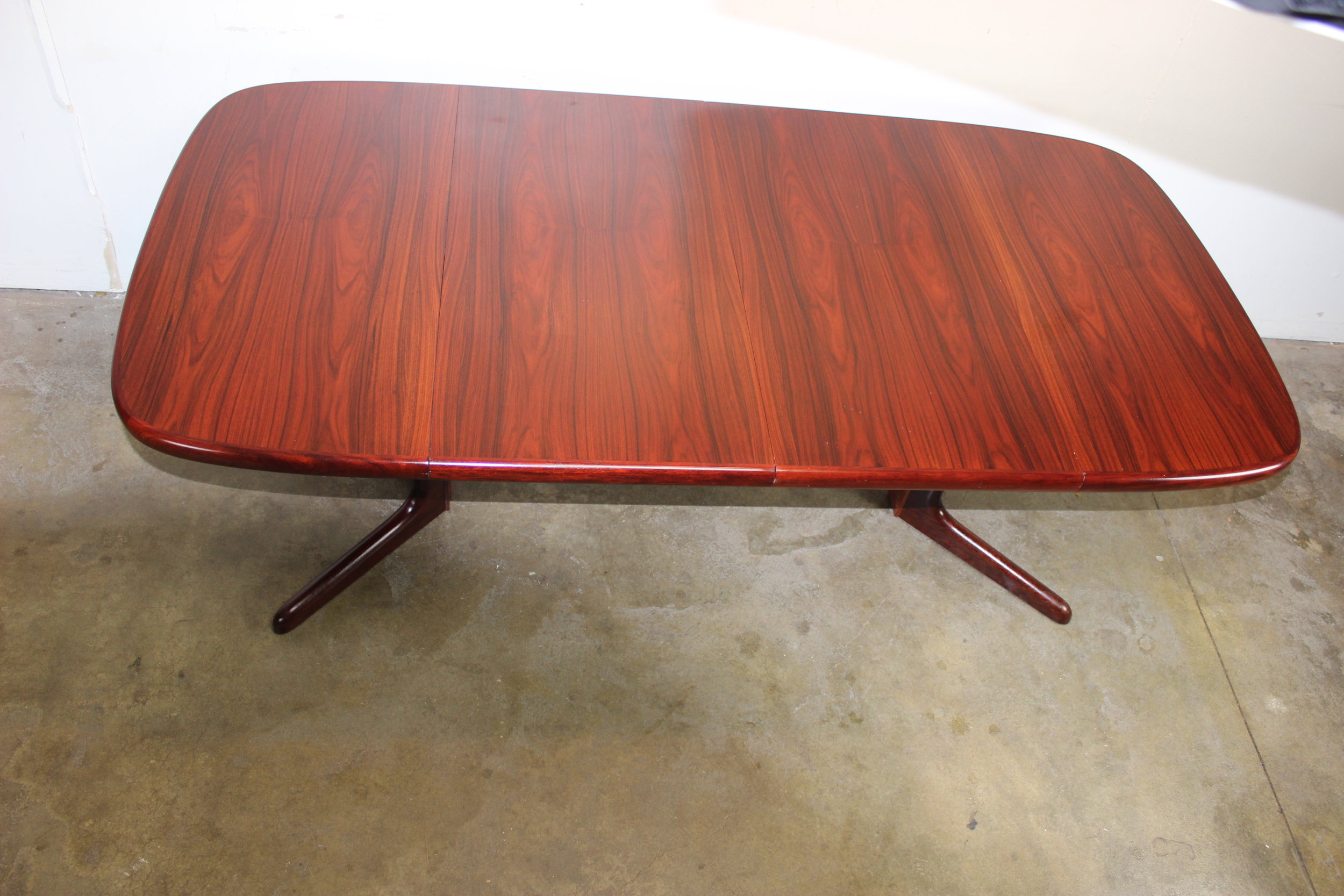 Rosewood Table w/ Two Leafs by Scovby