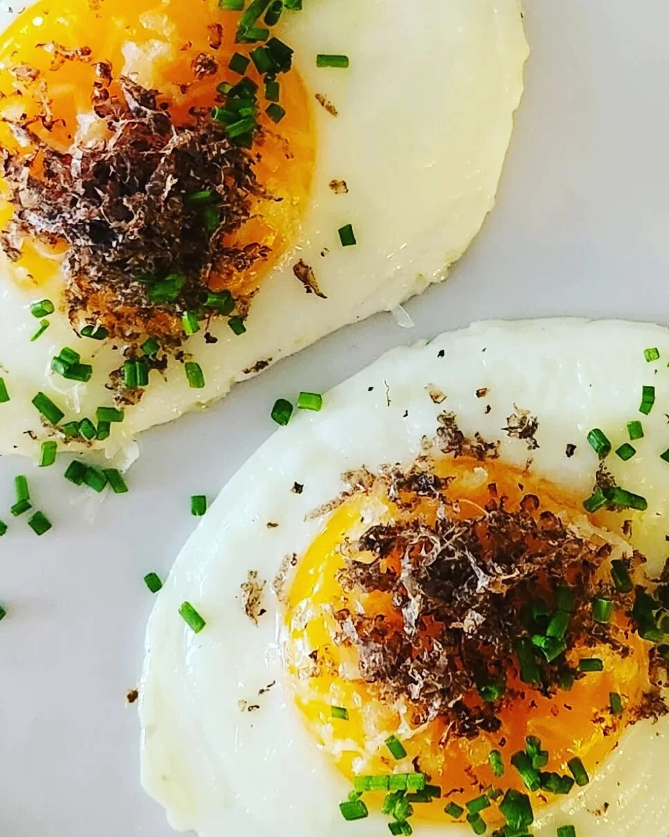 I eat eggs about once a week. Usually on Saturday morning. It is one of a number of normally mundane but special rituals that make up my week and life. 

Fulfillment is found in the mind first. From within, then searching for perfection in each and e