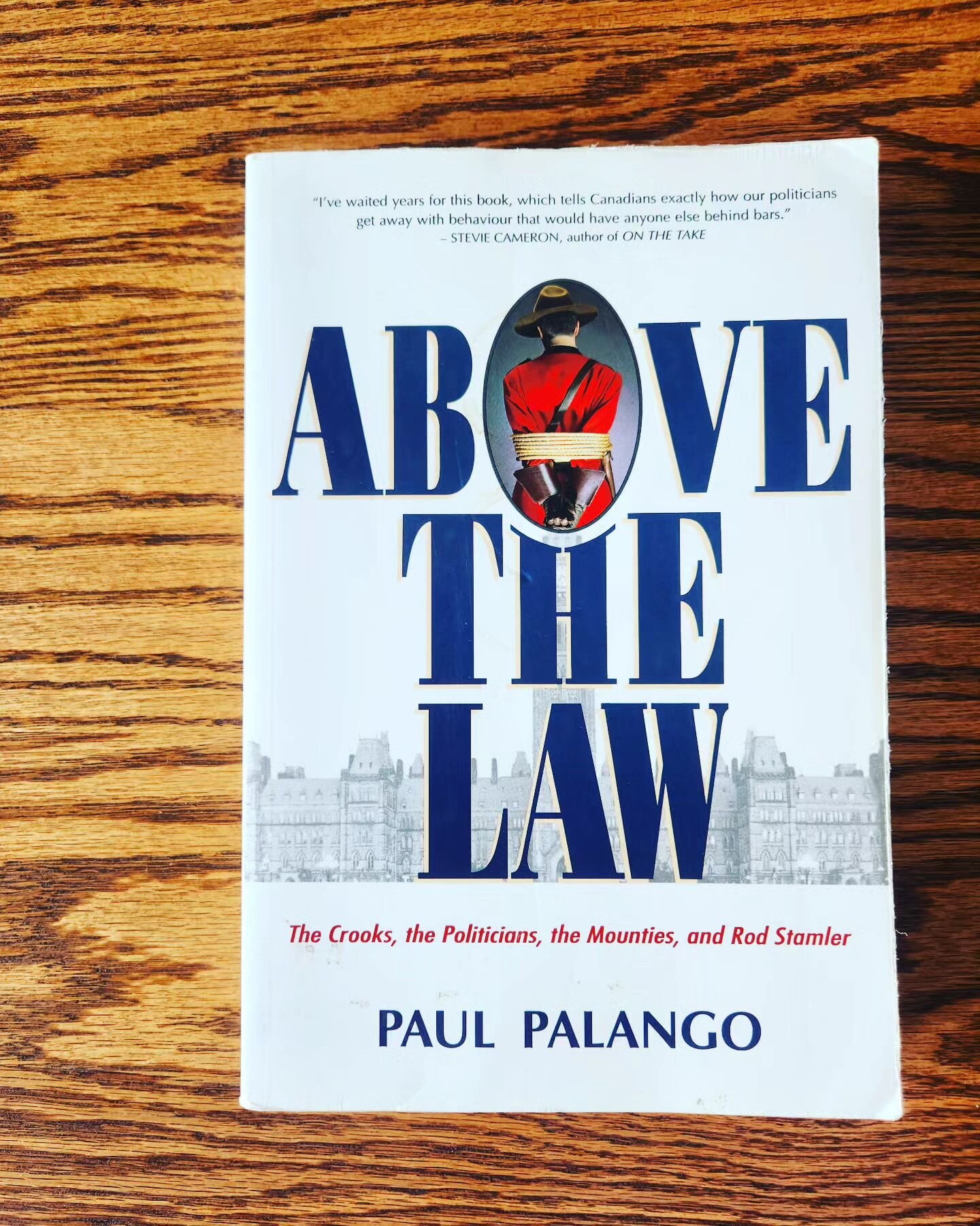 &quot;Above the Law&quot; is a rare, underappreciated Canadian masterpiece in investigative journalism. I first read Mr. Palango's piece when I was in my forth year of my undergrad but I didn't own it. Thought it would be an important re-read before 