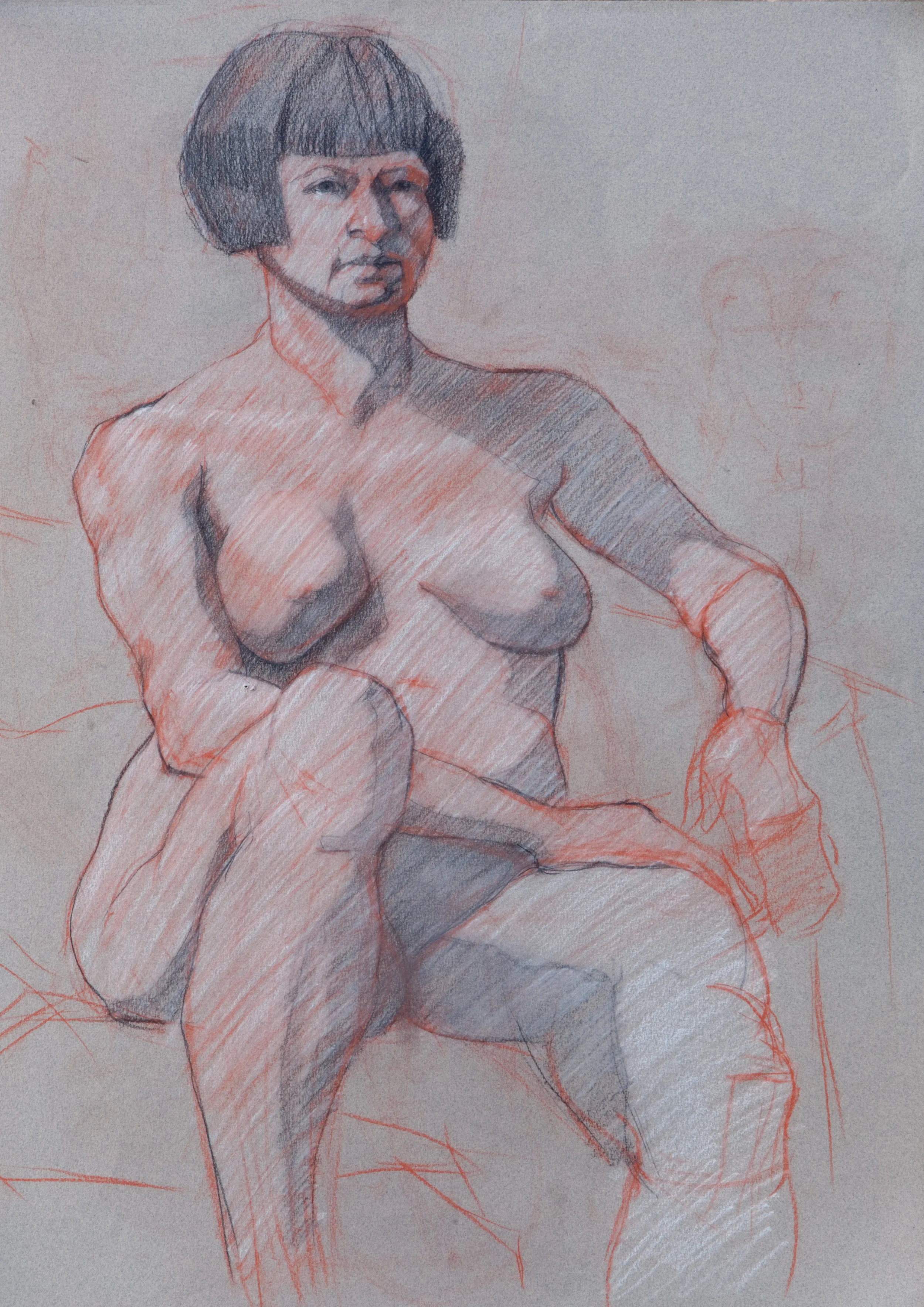 reclining female