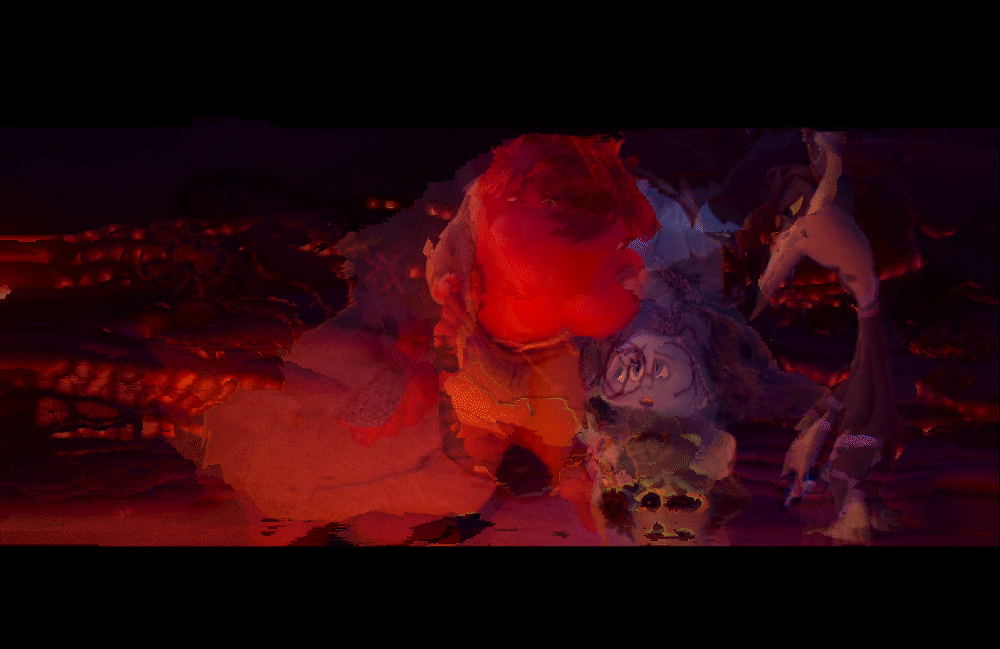  cloth and hair sim - Embarrasment, Sadness, Envy, and Ennui 