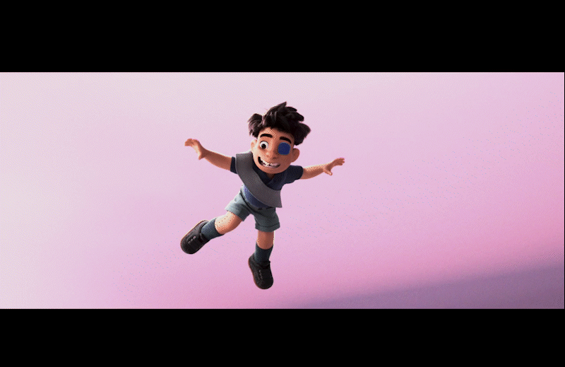  cloth and hair sim - Elio 