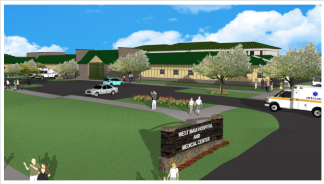 Rendering: West Maui Hospital and Medical Center/West Maui Hospital Foundation Inc.