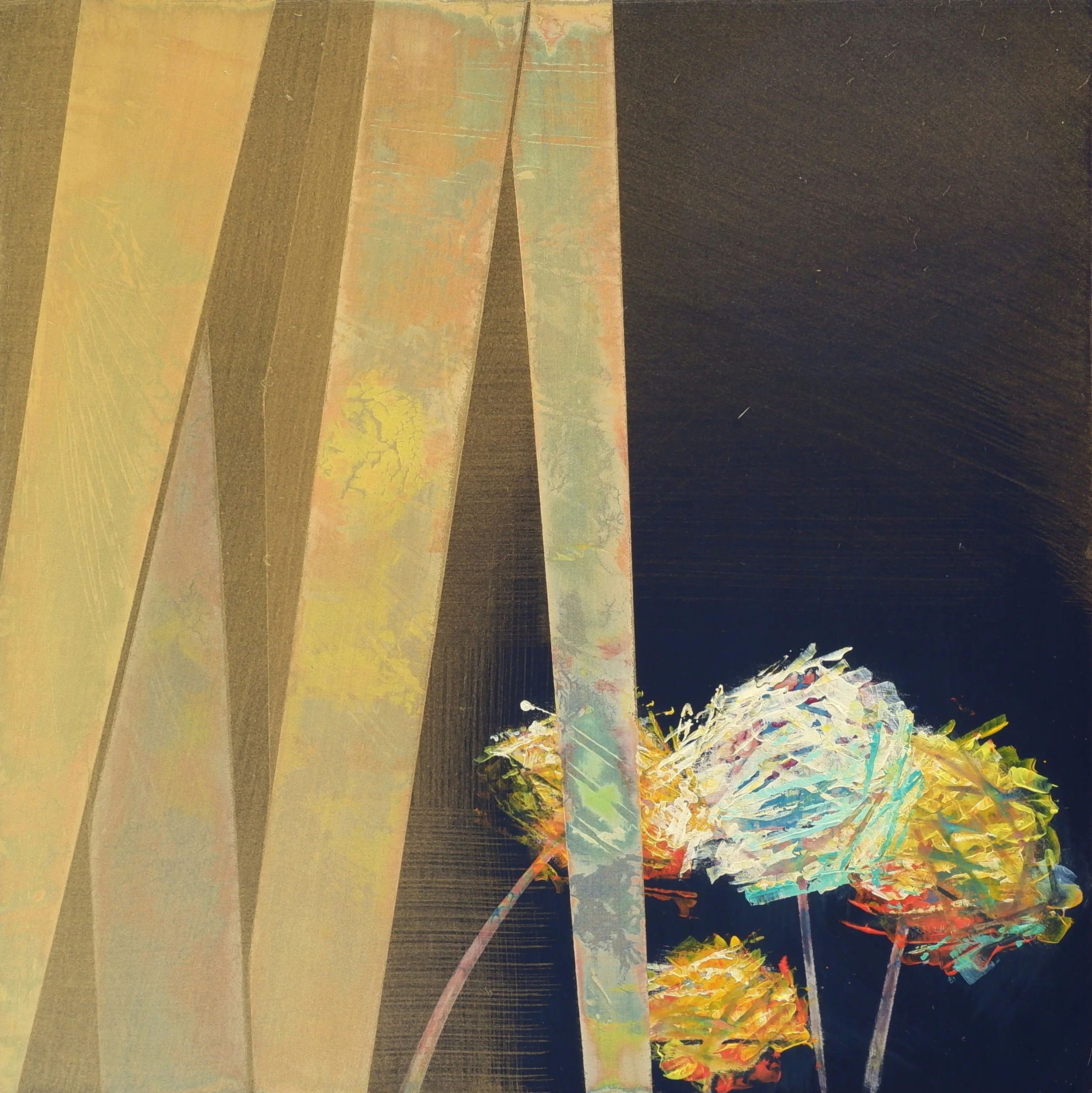 golden trails #4, acrylic on canvas on composite panel, 24 x 24cm, 2025.JPG