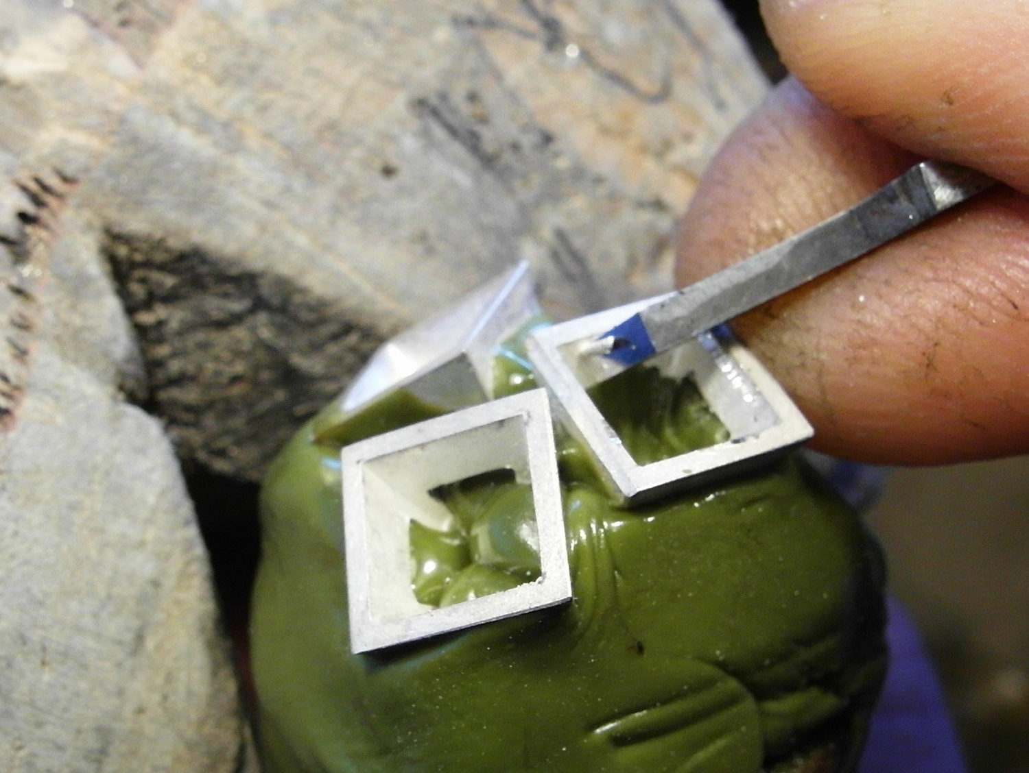  ... continuing the first cuts... 
