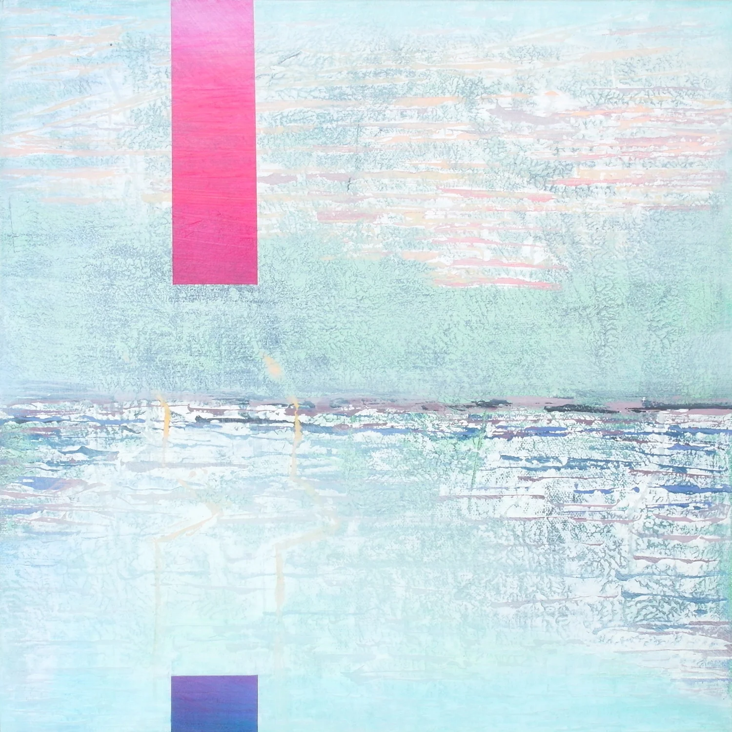 'Across II'  35 cm H x 35 cm W $̶6̶0̶0̶,- SOLD