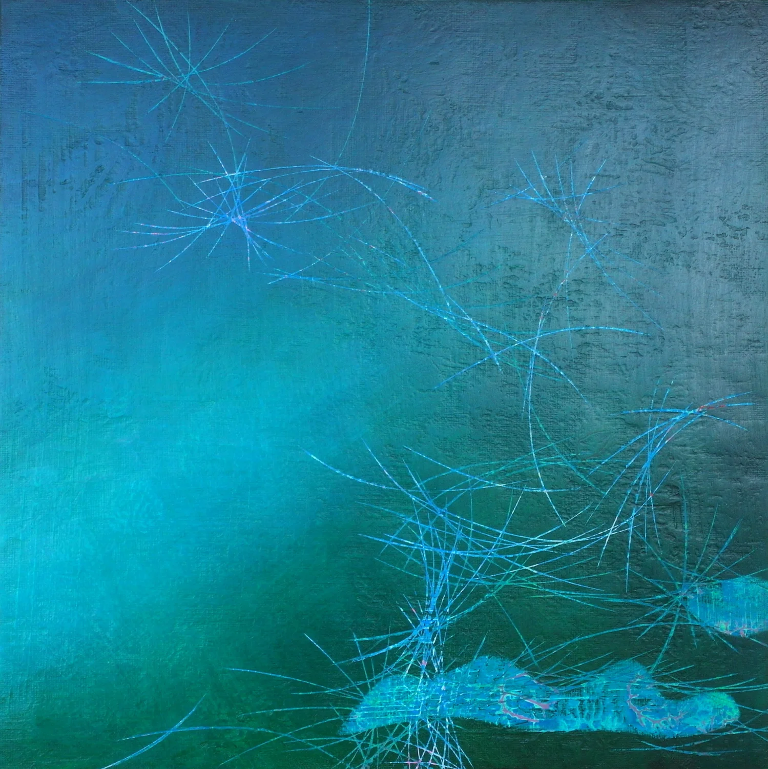 'Submerged IV' 30 cm W x 30 cm H&nbsp;$̶3̶5̶0̶,̶-̶  SOLD