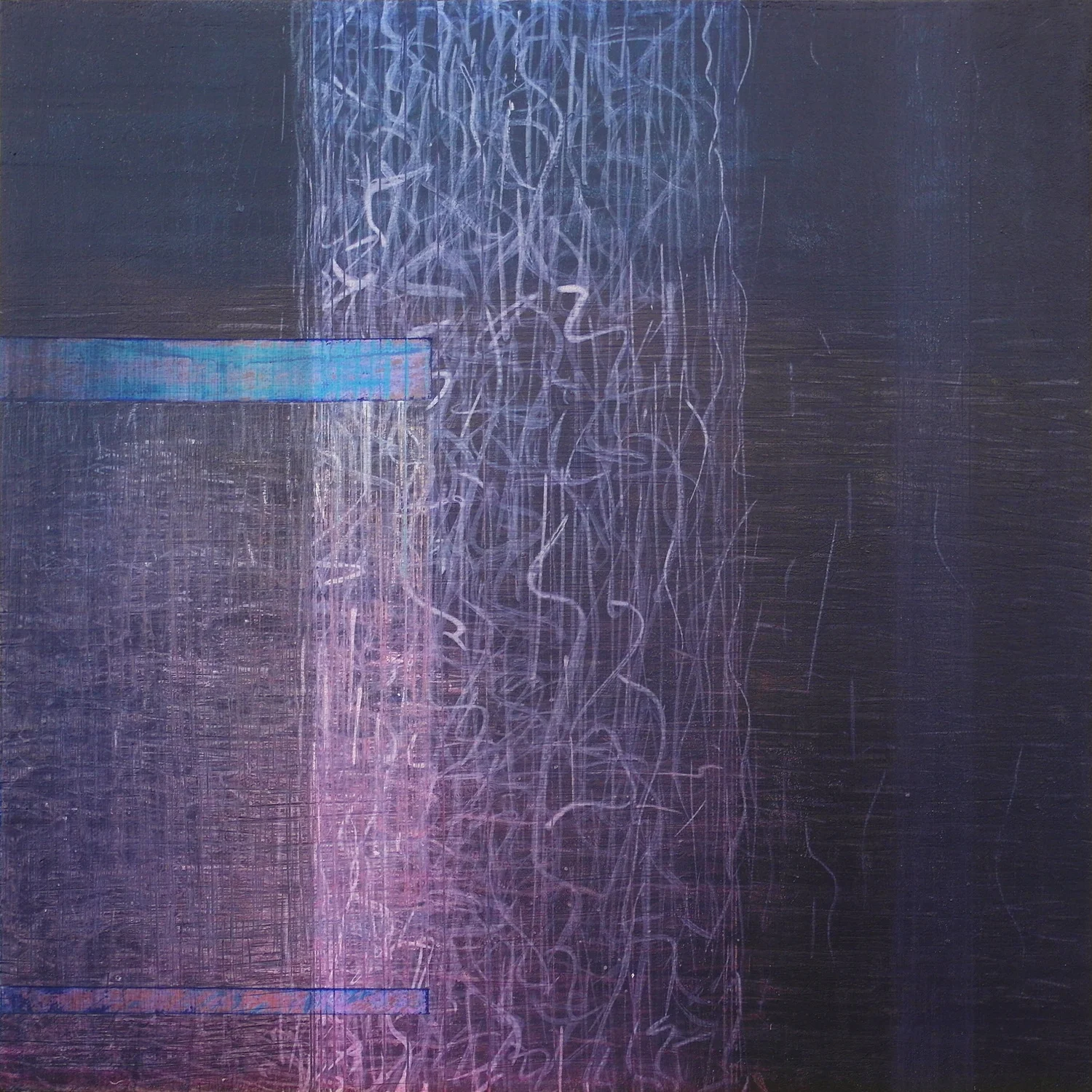 'First Monday twenty two ten' 33 cm H x 33 cm W $̶3̶0̶0̶,̶-̶ SOLD