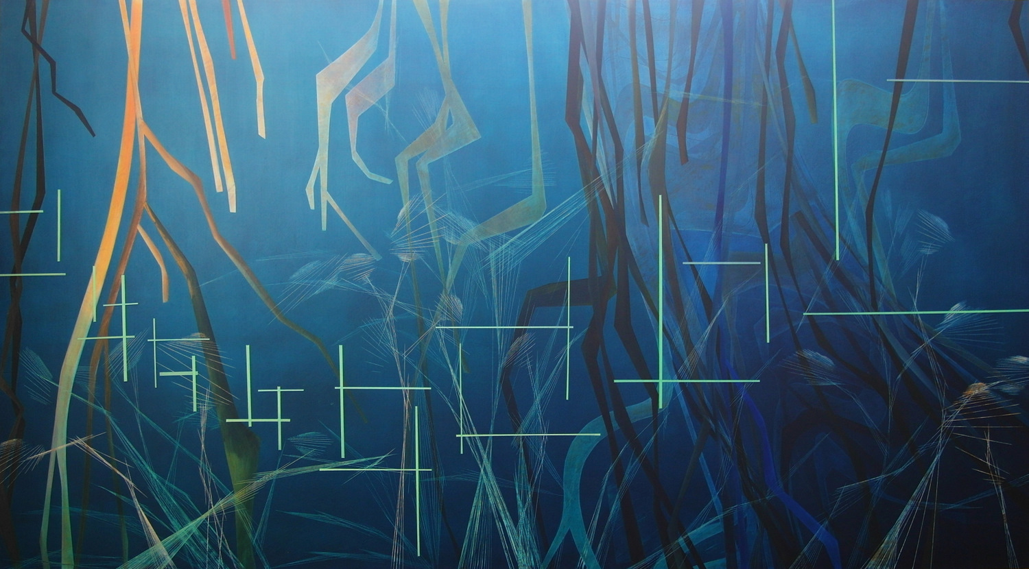 'Third Tuesday nine four' 83 cm H x 150 cm W $̶5̶,̶5̶0̶0̶,̶-̶ SOLD