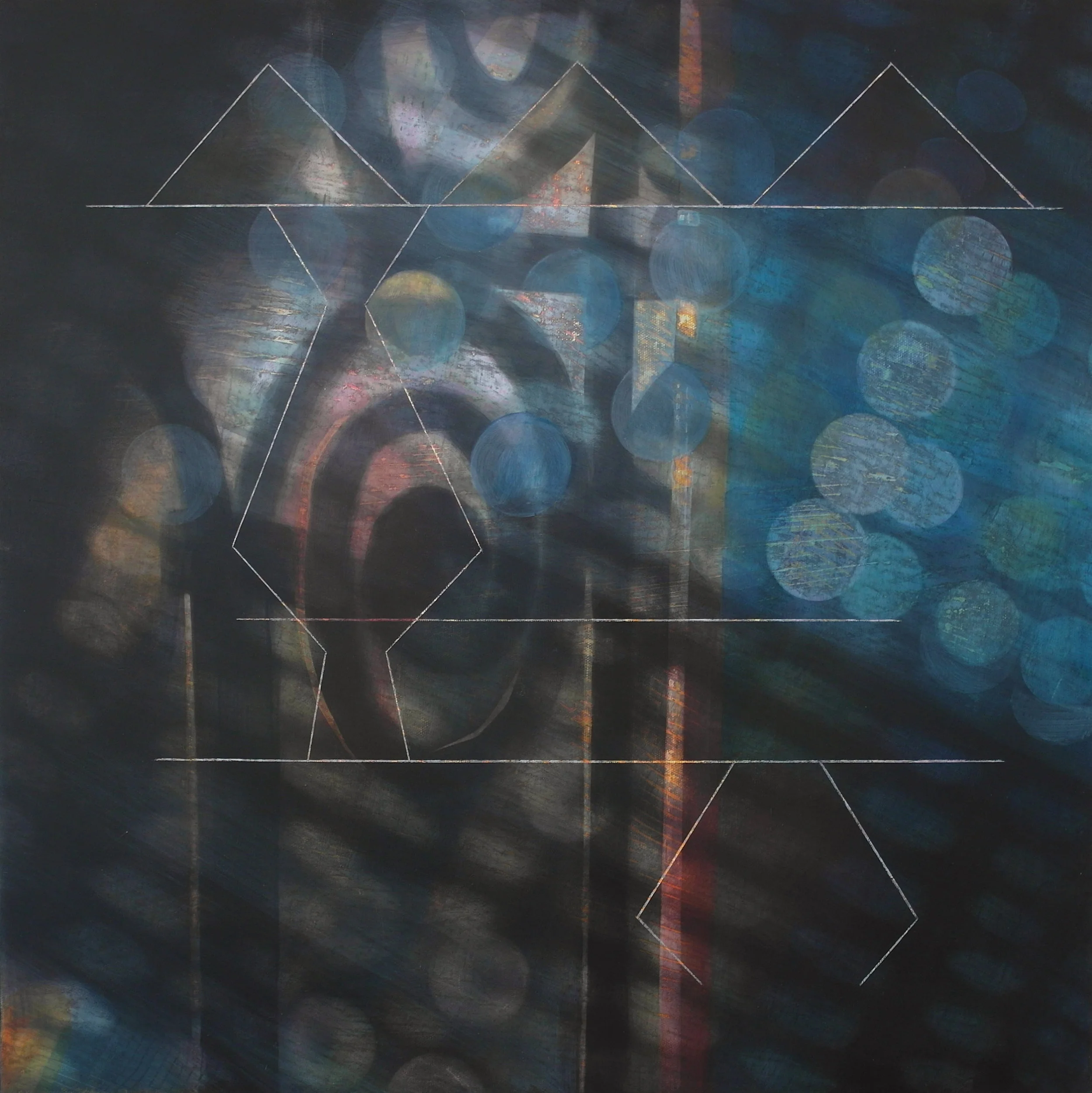 'Interior View I, Skoura' 55 cm W x 55 cm H $1,800,-