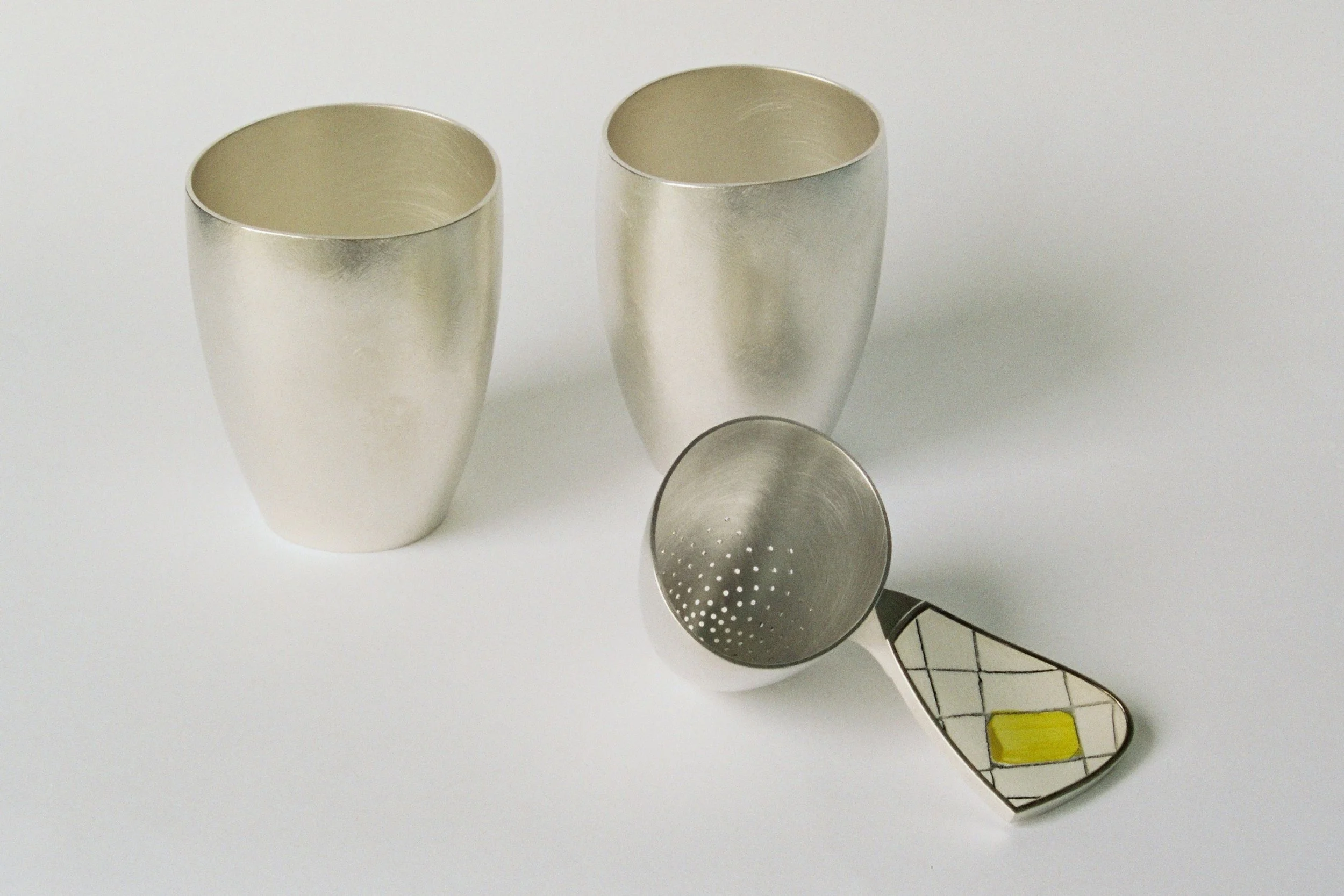 Beakers & Tea-strainer 2002.JPG