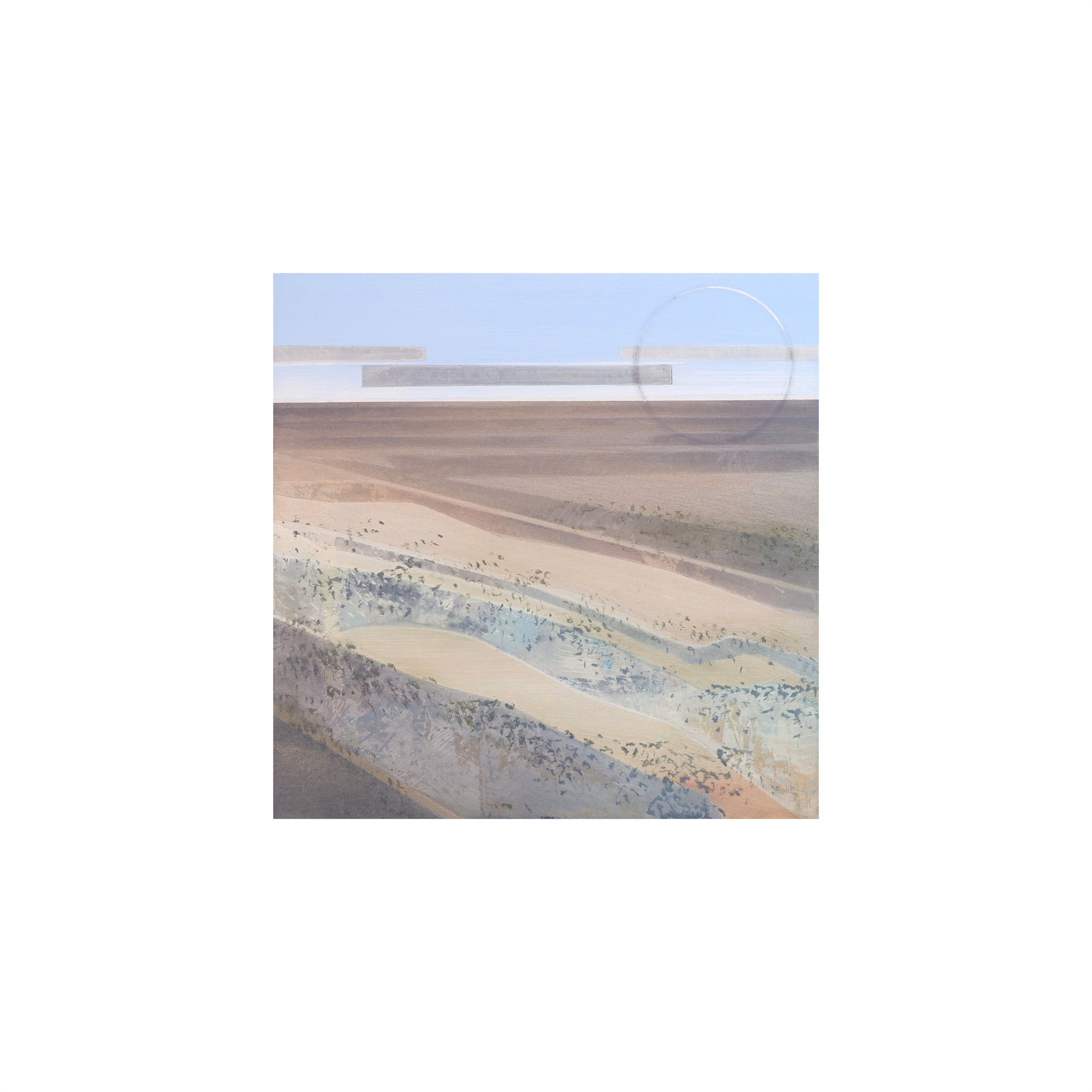 salt lake essence #6, 25.5 x 25.5cm, 2025.  $480