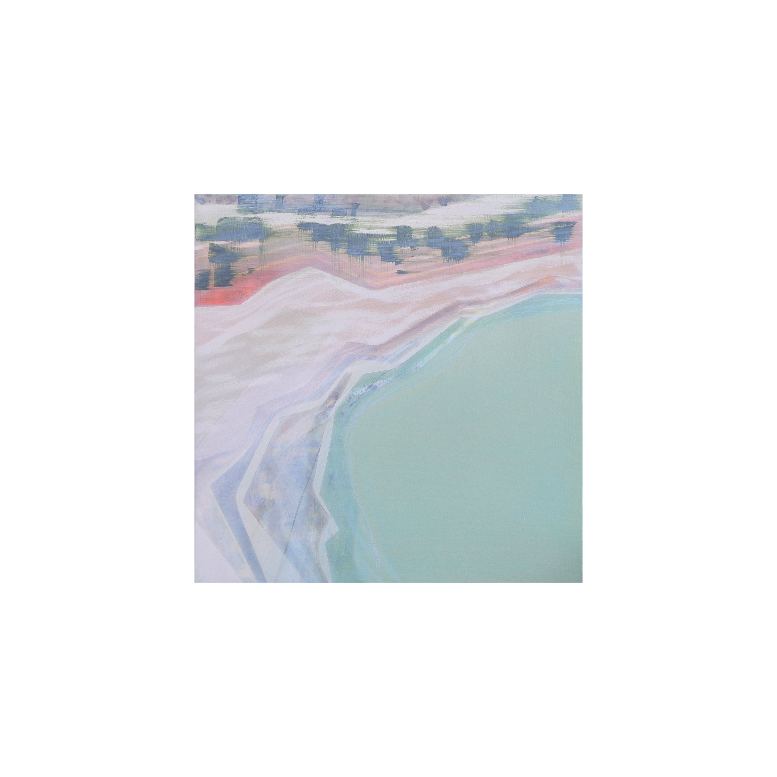 salt lake essence #8, 25.5 x 25.5cm, 2025.  $480