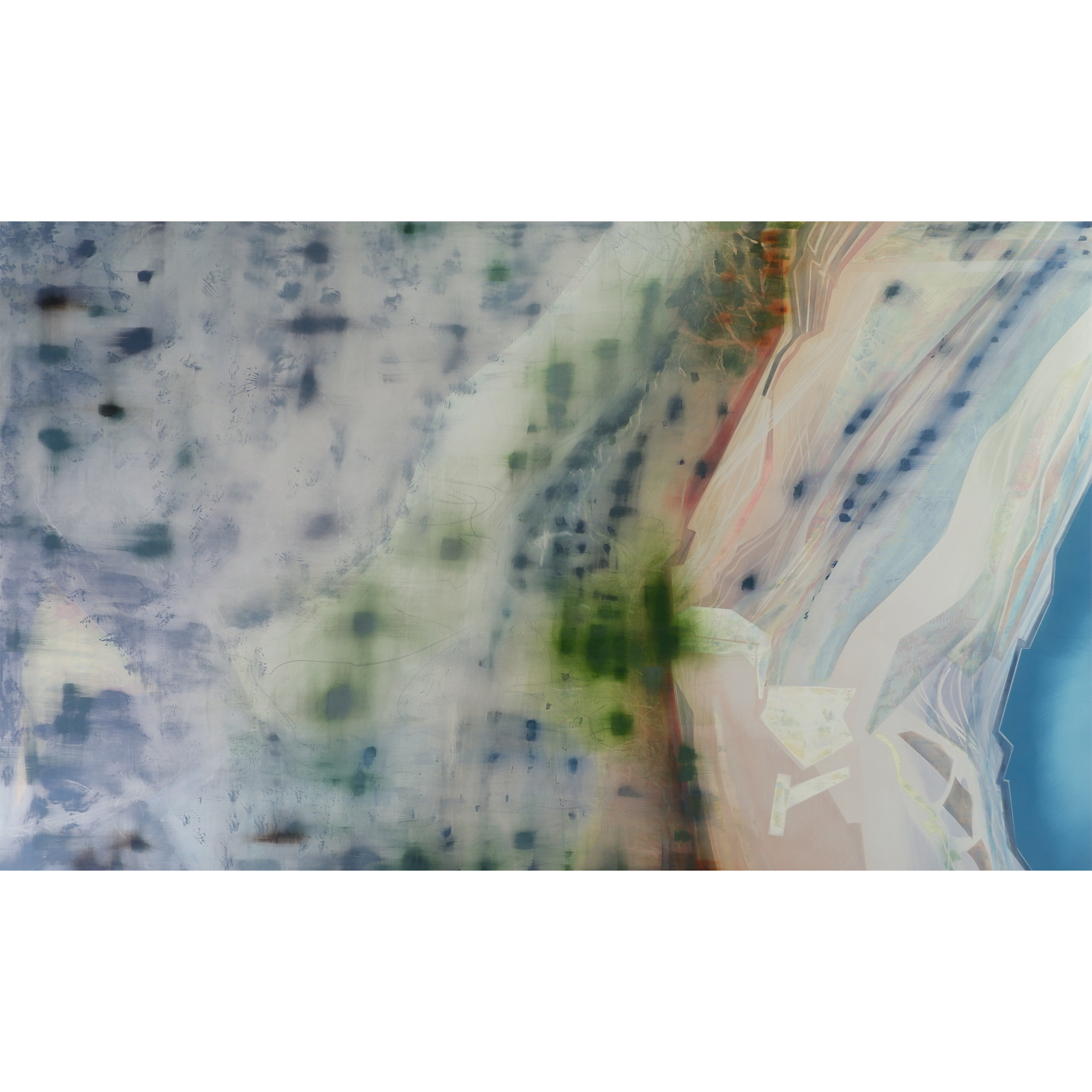 desert shifts, 153 x 91cm, 2026.  $6,800