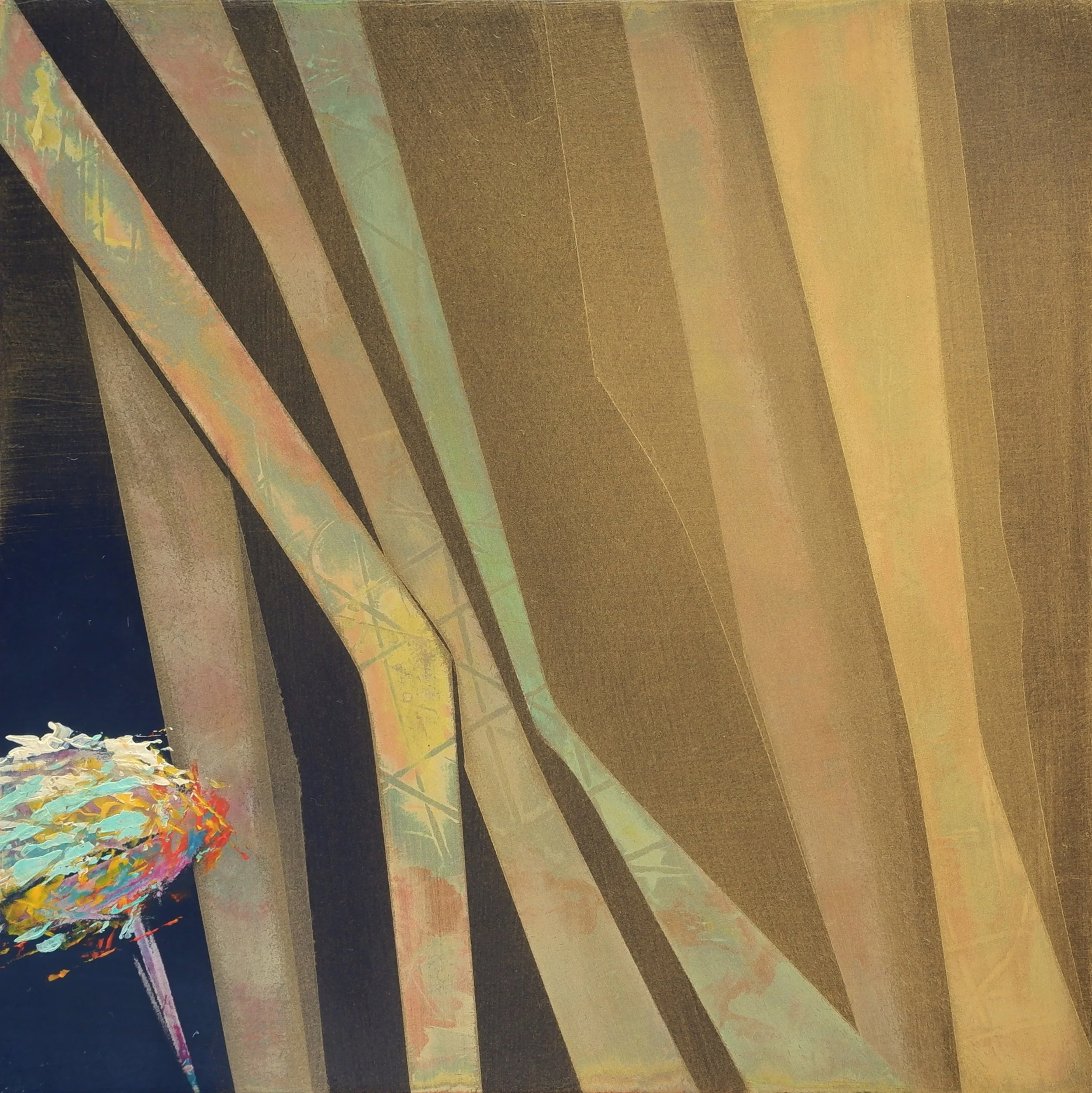 golden trails #3, acrylic on canvas on composite panel, 24 x 24cm, 2025.JPG